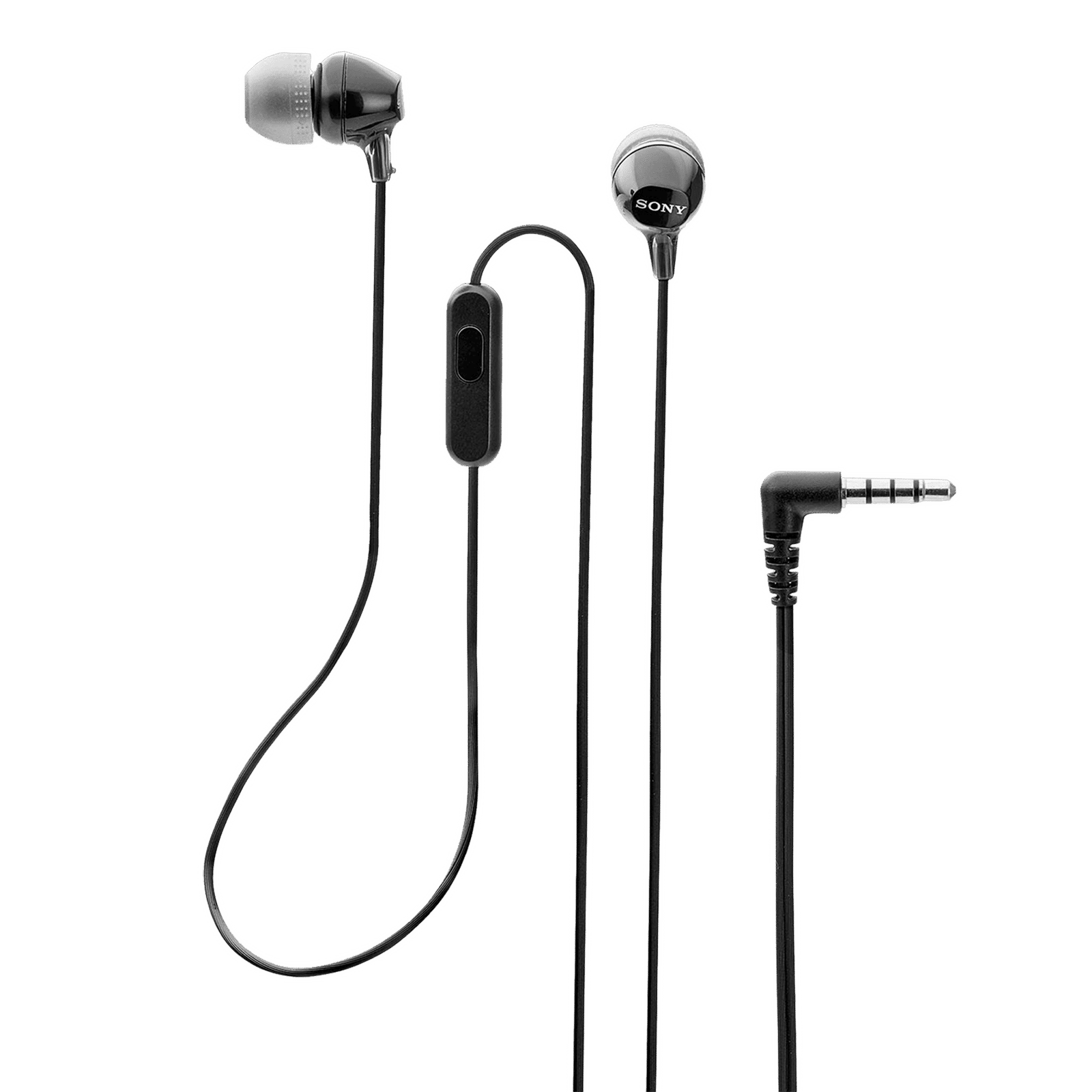 SONY MDR-EX14AP Wired Earphone with Mic (In Ear, Black) SONY MDR-EX14AP Wired Earphone with Mic (In Ear, Black)_1