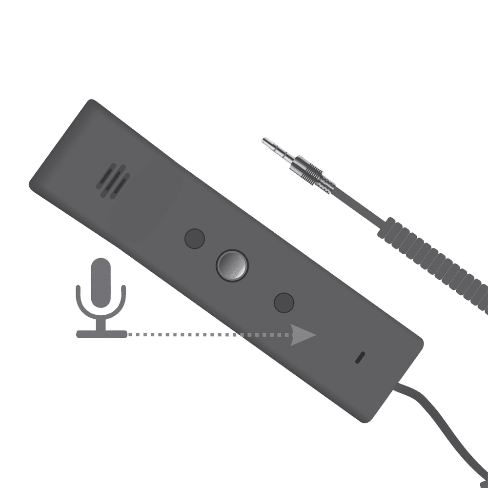PORTRONICS Over-Ear Headphone (POR 911, Grey)_3