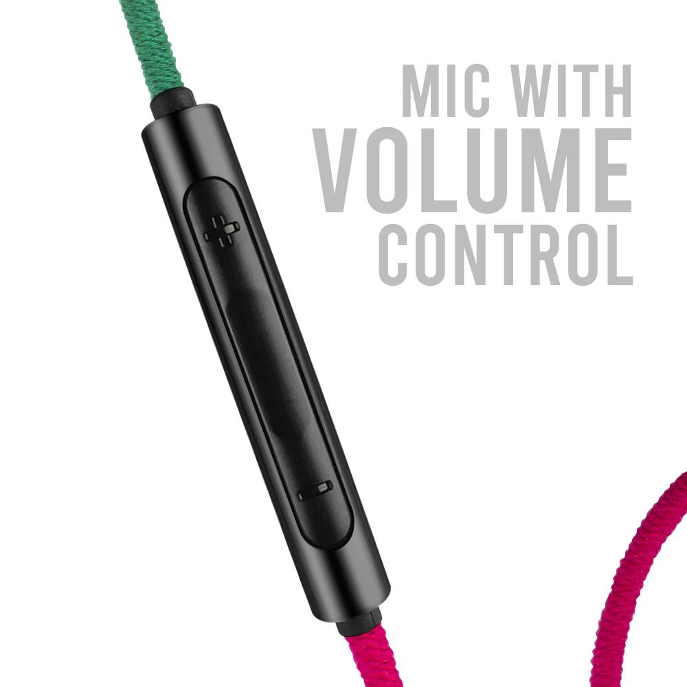 CROSSLOOP Pro Series CSLE013-E Wired Earphone with Mic (In Ear, Blue & Pink) CROSSLOOP Pro Series CSLE013-E Wired Earphone with Mic (In Ear, Blue & Pink)_5