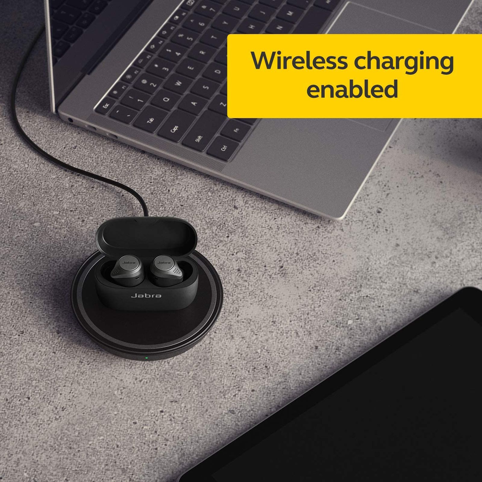 Jabra Elite 75t 100-99090000-40 TWS Earbuds with Active Noise Cancellation (IP55 Water Resistant, 24 Hours Playback, Titanium Black) Jabra Elite 75t 100-99090000-40 TWS Earbuds with Active Noise Cancellation (IP55 Water Resistant, 24 Hours Playback, Titanium Black)_8