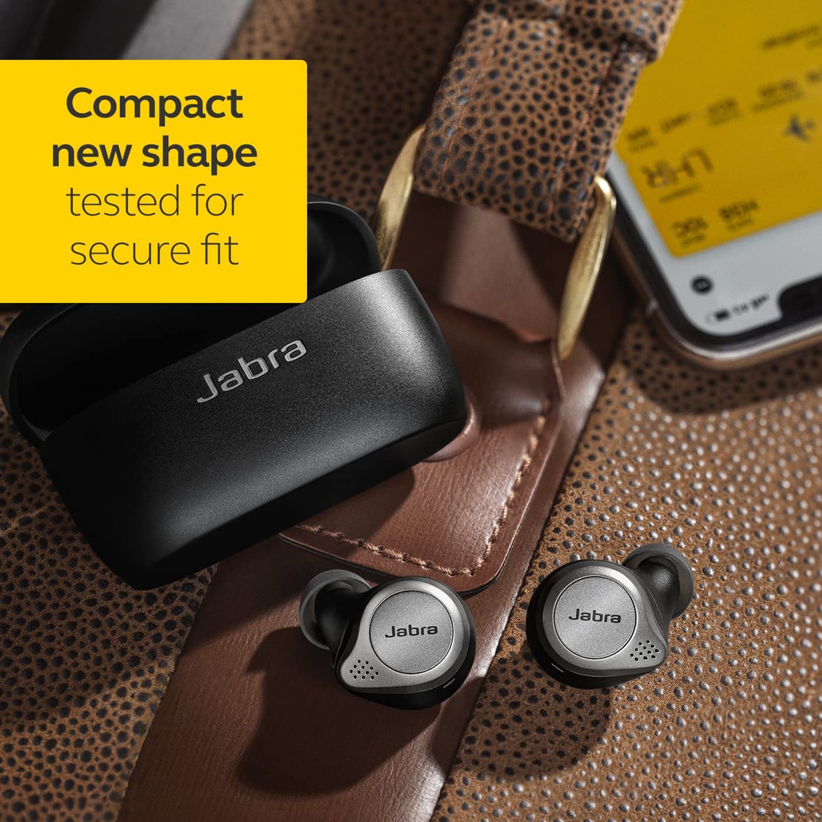 Jabra Elite 75t 100-99090000-40 TWS Earbuds with Active Noise Cancellation (IP55 Water Resistant, 24 Hours Playback, Titanium Black) Jabra Elite 75t 100-99090000-40 TWS Earbuds with Active Noise Cancellation (IP55 Water Resistant, 24 Hours Playback, Titanium Black)_10