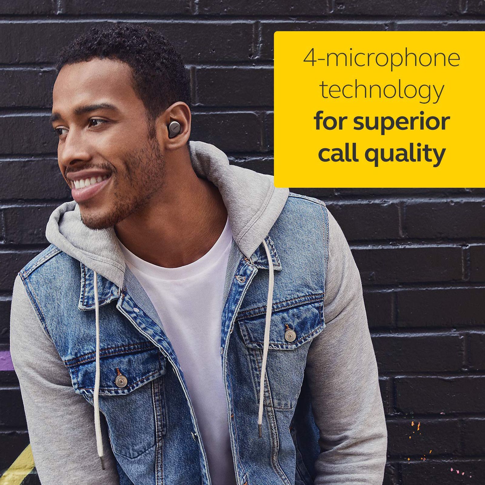 Jabra Elite 75t 100-99090000-40 TWS Earbuds with Active Noise Cancellation (IP55 Water Resistant, 24 Hours Playback, Titanium Black) Jabra Elite 75t 100-99090000-40 TWS Earbuds with Active Noise Cancellation (IP55 Water Resistant, 24 Hours Playback, Titanium Black)_11