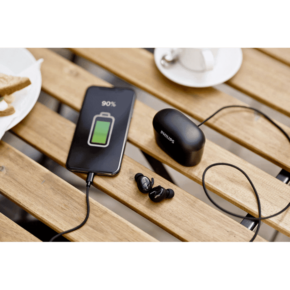 PHILIPS SHB2515BK/00 TWS Earbuds with Noise Isolation (Upto 100 Hours Playback, Black)_4