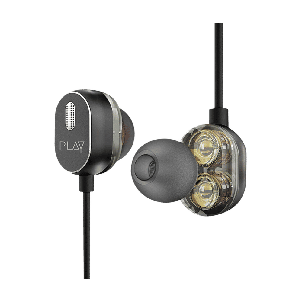 World Of PLAY PLAYGO N23 Neckband (IPX5 Sweatproof, 20 Hours Playback, Galaxy Black) World Of PLAY PLAYGO N23 Neckband (IPX5 Sweatproof, 20 Hours Playback, Galaxy Black)_3