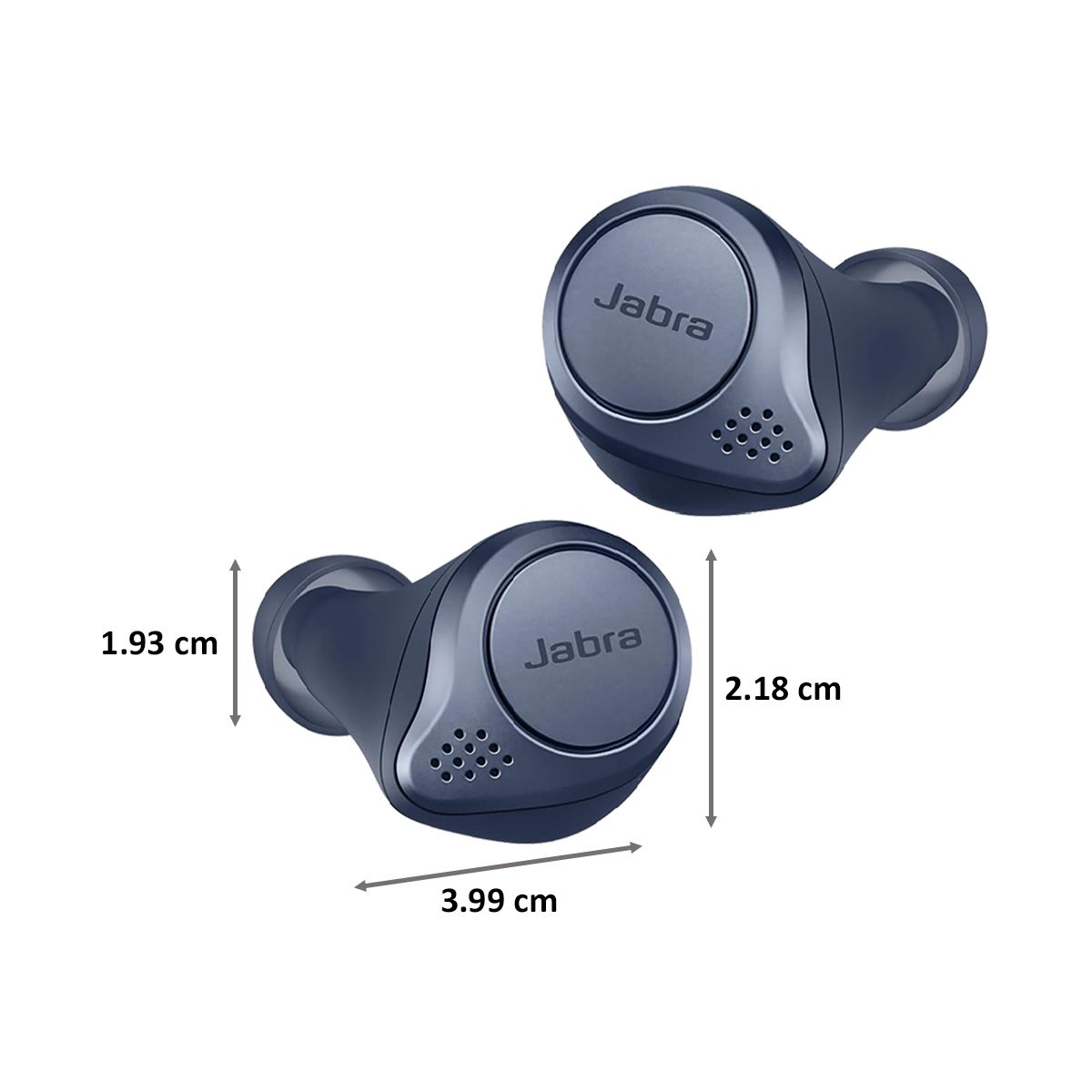 Jabra Elite Active 75t 100-99091000-40 In-Ear Active Noise Cancellation Truly Wireless Earbuds with Mic (Bluetooth 5.0, Voice Assistant Supported, Navy) Jabra Elite Active 75t 100-99091000-40 In-Ear Active Noise Cancellation Truly Wireless Earbuds with Mic (Bluetooth 5.0, Voice Assistant Supported, Navy)_4