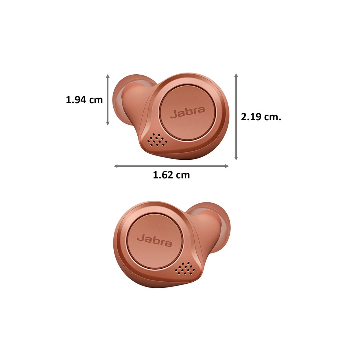 Jabra Elite Active 75t 100-99091003-40 In-Ear Active Noise Cancellation Truly Wireless Earbuds with Mic (Voice Assistant Supported, Sienna) Jabra Elite Active 75t 100-99091003-40 In-Ear Active Noise Cancellation Truly Wireless Earbuds with Mic (Voice Assistant Supported, Sienna)_4