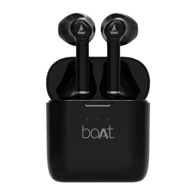 boAt Airdopes 138 TWS Earbuds (12 Hours Playback, Black)