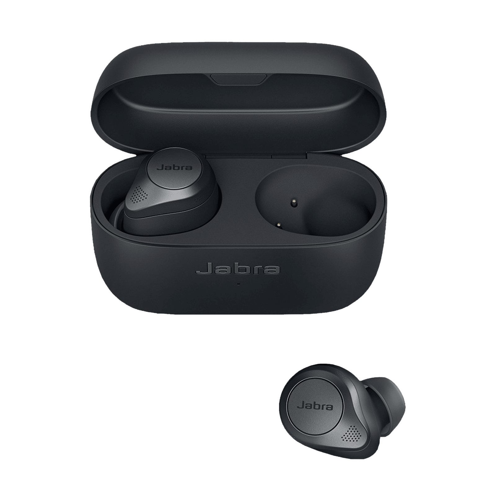 Jabra Elite 85t TWS Earbuds with Active Noise Cancellation (Water Resistant, Upto 31 Hours Playback, Gray) Jabra Elite 85t TWS Earbuds with Active Noise Cancellation (Water Resistant, Upto 31 Hours Playback, Gray)_1