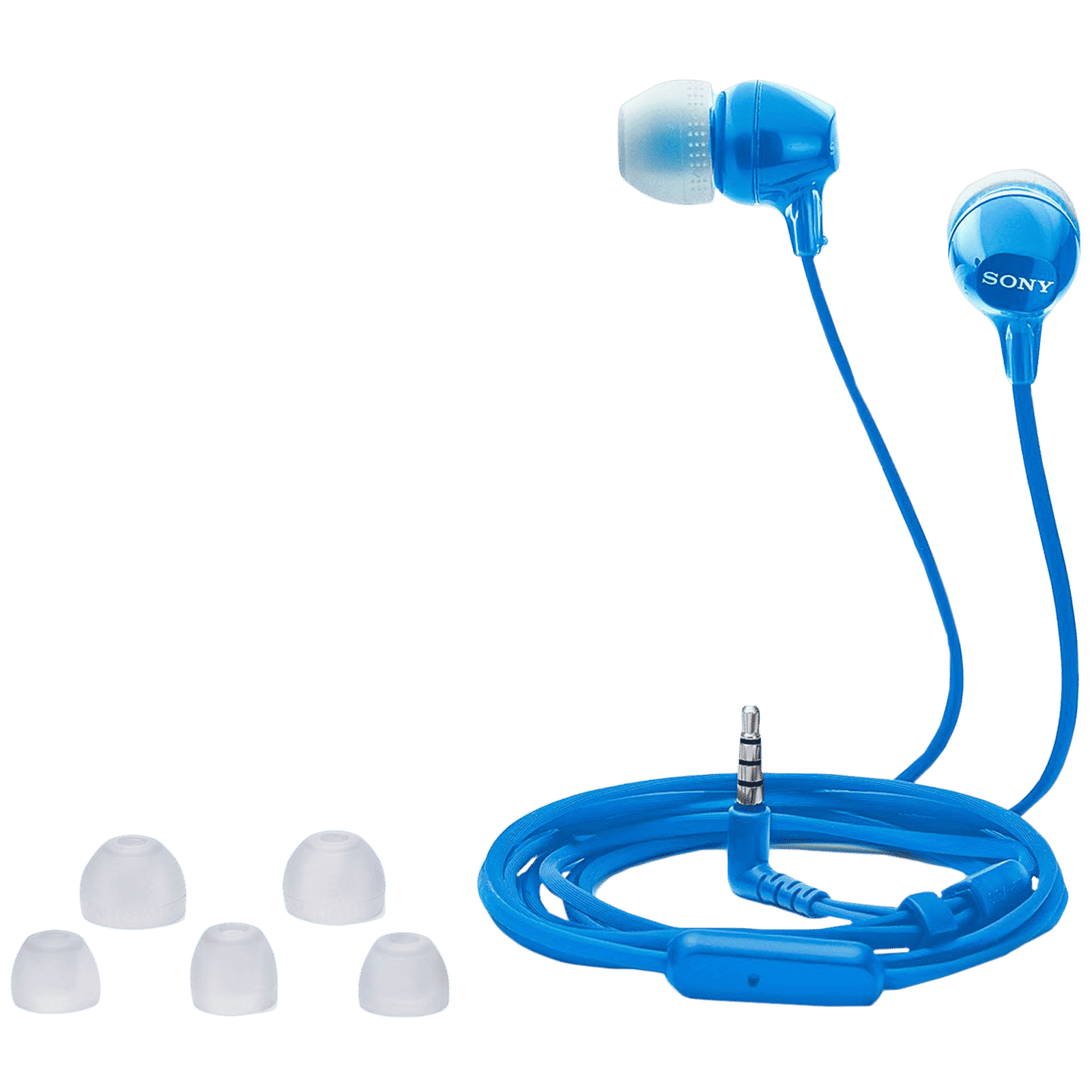 SONY MDR-EX14AP Wired Earphone with Mic (In Ear, Blue) SONY MDR-EX14AP Wired Earphone with Mic (In Ear, Blue)_6