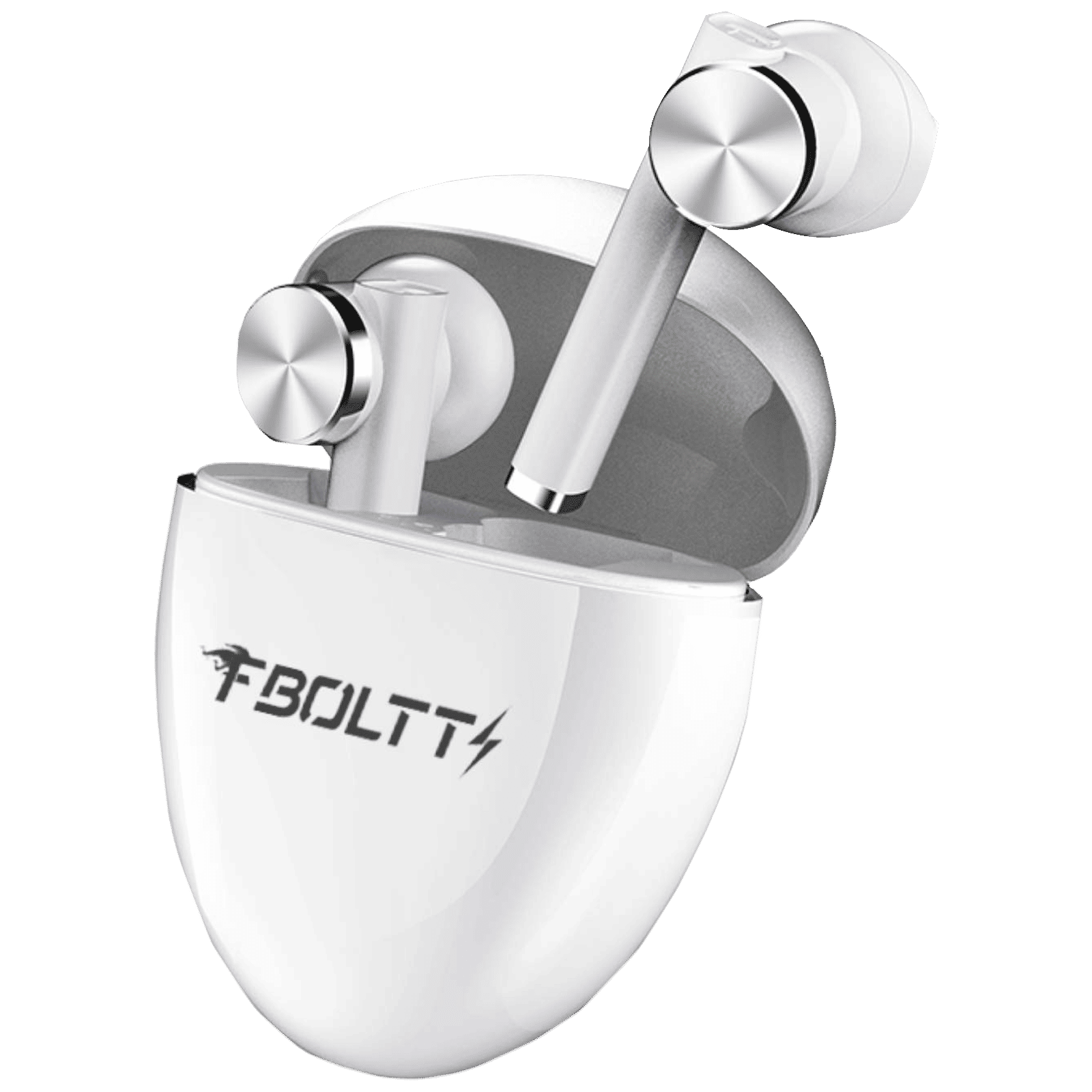 FIRE-BOLTT BE1300 In-Ear Noise Isolation Truly Wireless Earbuds with Mic (Bluetooth 5.0, Automatic Pairing, White) FIRE-BOLTT BE1300 In-Ear Noise Isolation Truly Wireless Earbuds with Mic (Bluetooth 5.0, Automatic Pairing, White)_1