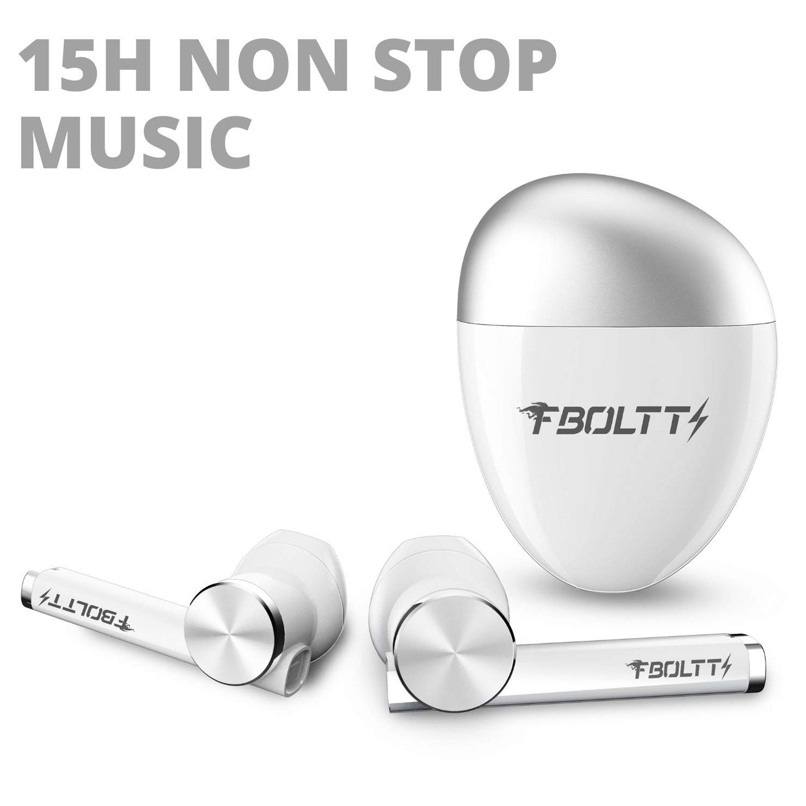 FIRE-BOLTT BE1300 In-Ear Noise Isolation Truly Wireless Earbuds with Mic (Bluetooth 5.0, Automatic Pairing, White) FIRE-BOLTT BE1300 In-Ear Noise Isolation Truly Wireless Earbuds with Mic (Bluetooth 5.0, Automatic Pairing, White)_4