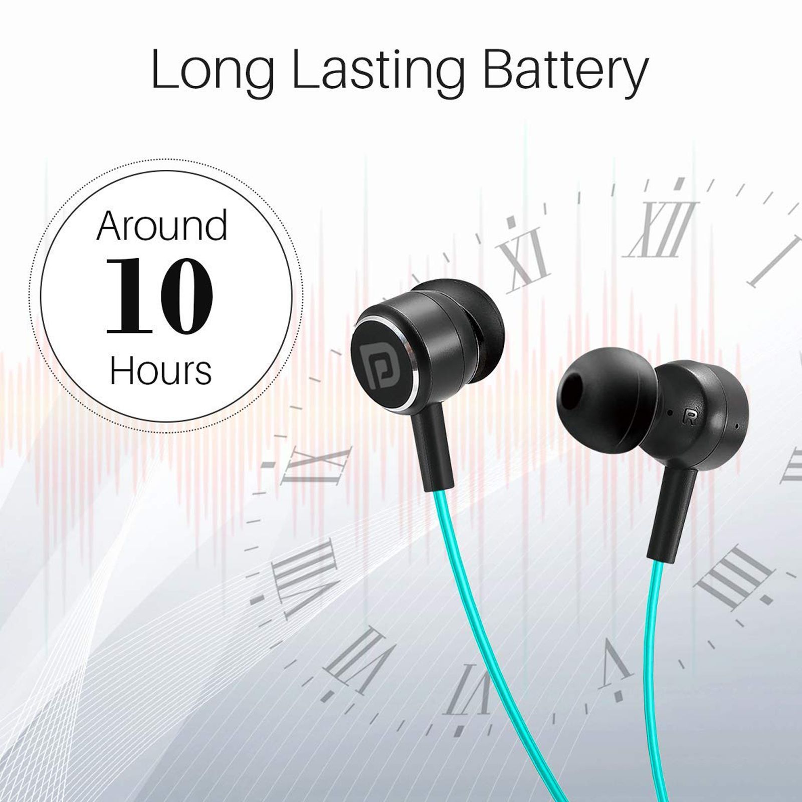 PORTRONICS Harmonics One In-Ear Wireless Earphone with Mic (Bluetooth 5.0, Voice Assistant Supported, POR 1119, Green)_6