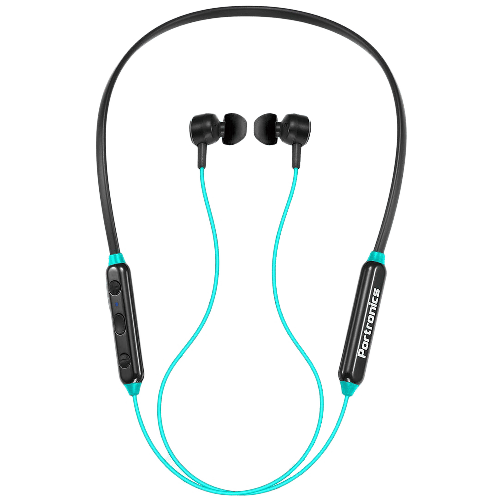 PORTRONICS Harmonics One In-Ear Wireless Earphone with Mic (Bluetooth 5.0, Voice Assistant Supported, POR 1119, Green)_1