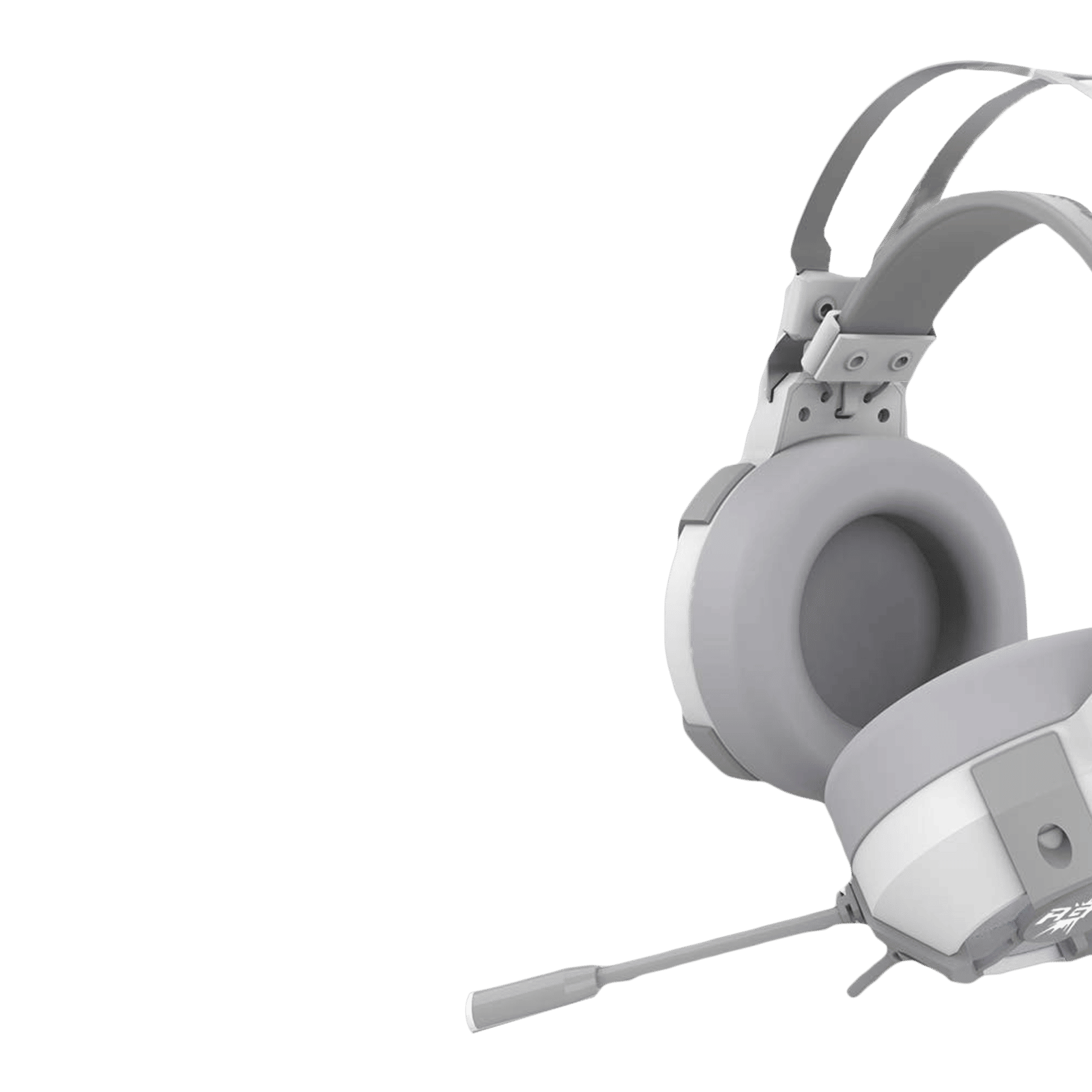 Red Gear Cosmo 7.1 Wired Gaming Headset with Passive Noise Cancellation (RGD LED, Over Ear, White)_4
