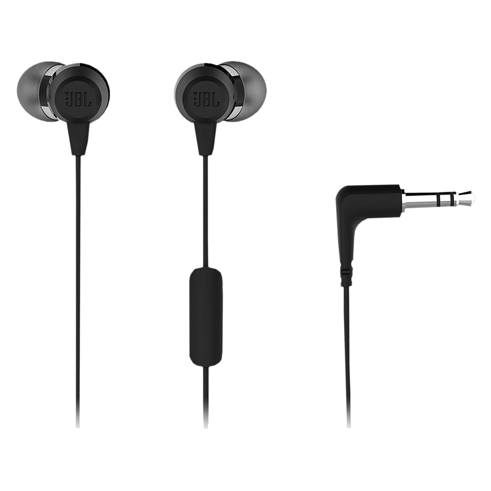 JBL T50HIBLKIN Wired Earphone with Mic (In Ear, Black)_1