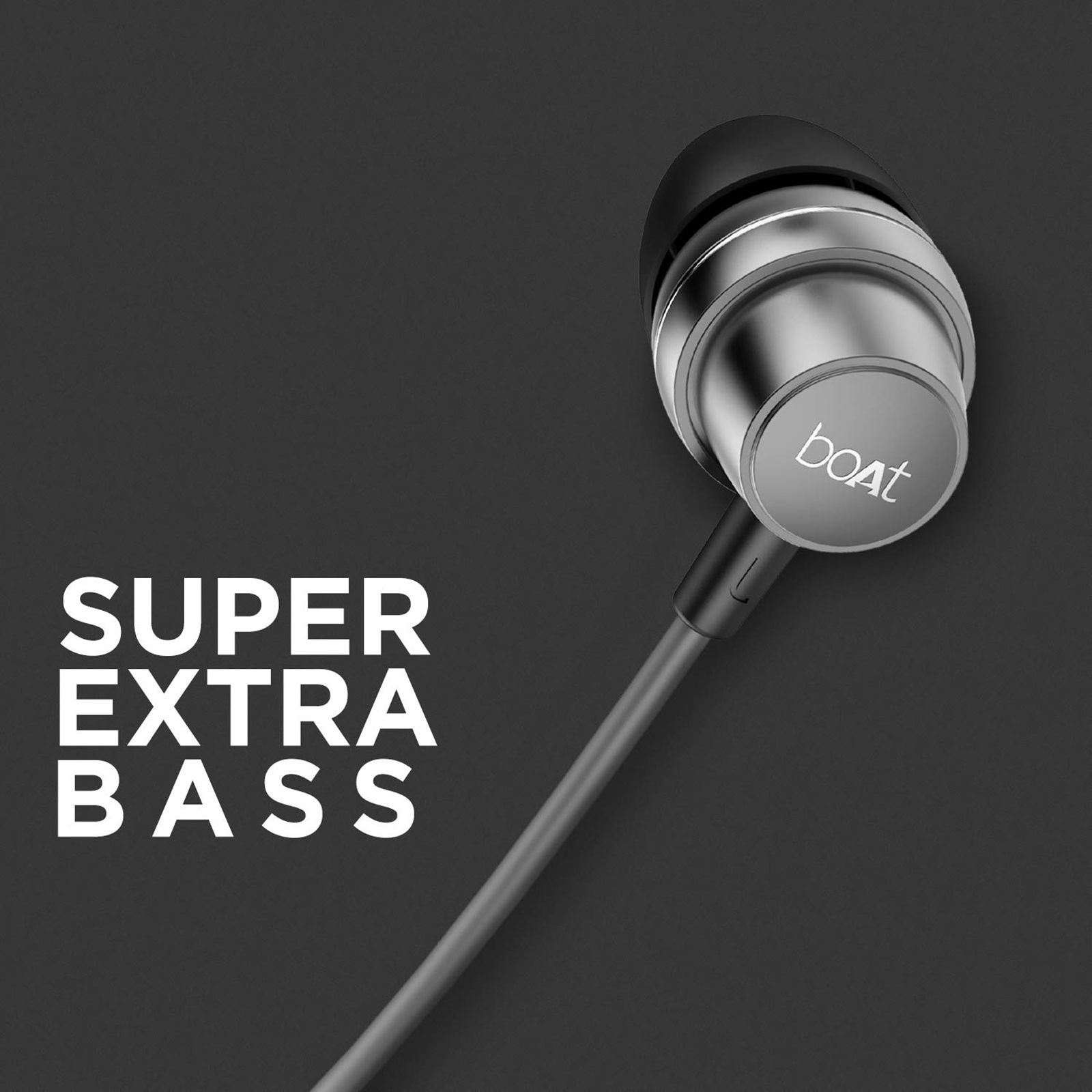 boAt Bassheads 182 Wired Earphone with Mic (In Ear, Black) boAt Bassheads 182 Wired Earphone with Mic (In Ear, Black)_10