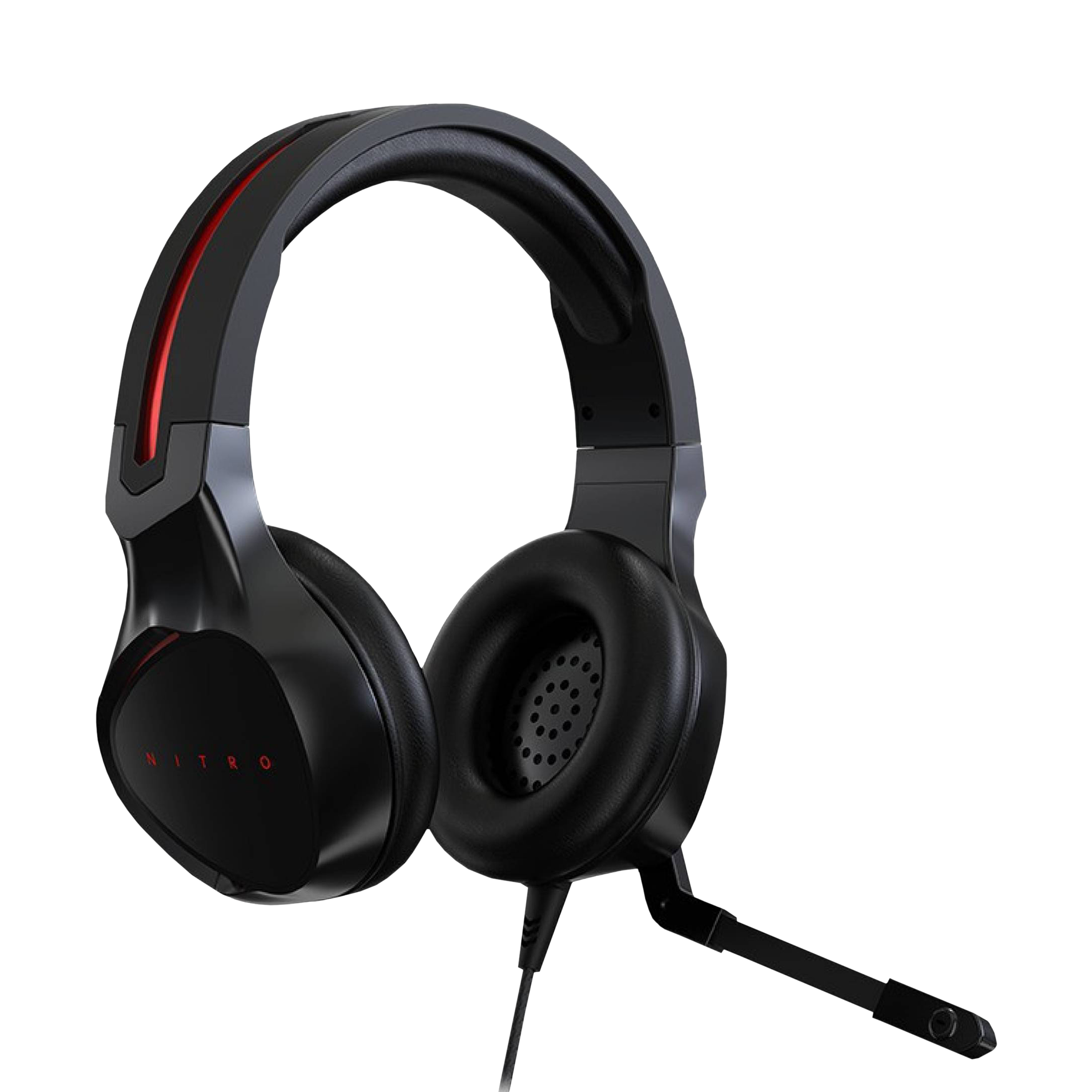acer Nitro NHW820 Wired Gaming Headset (Adjustable Headband, Over Ear, Black)_4