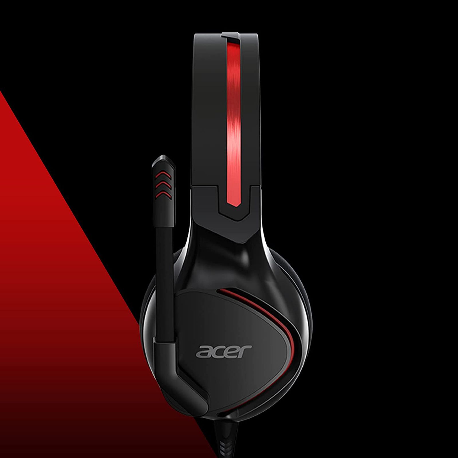 acer Nitro NHW820 Wired Gaming Headset (Adjustable Headband, Over Ear, Black)_6