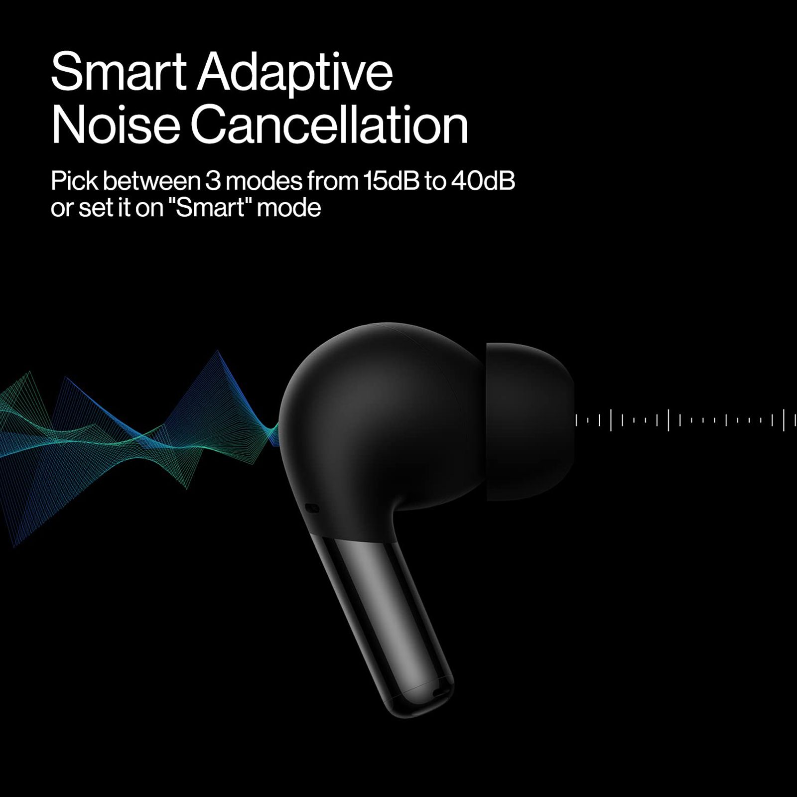 OnePlus Buds Pro TWS Earbuds with Adaptive Noise Cancellation (IP55 Water Resistant, Warp charge, Matte Black) OnePlus Buds Pro TWS Earbuds with Adaptive Noise Cancellation (IP55 Water Resistant, Warp charge, Matte Black)_4