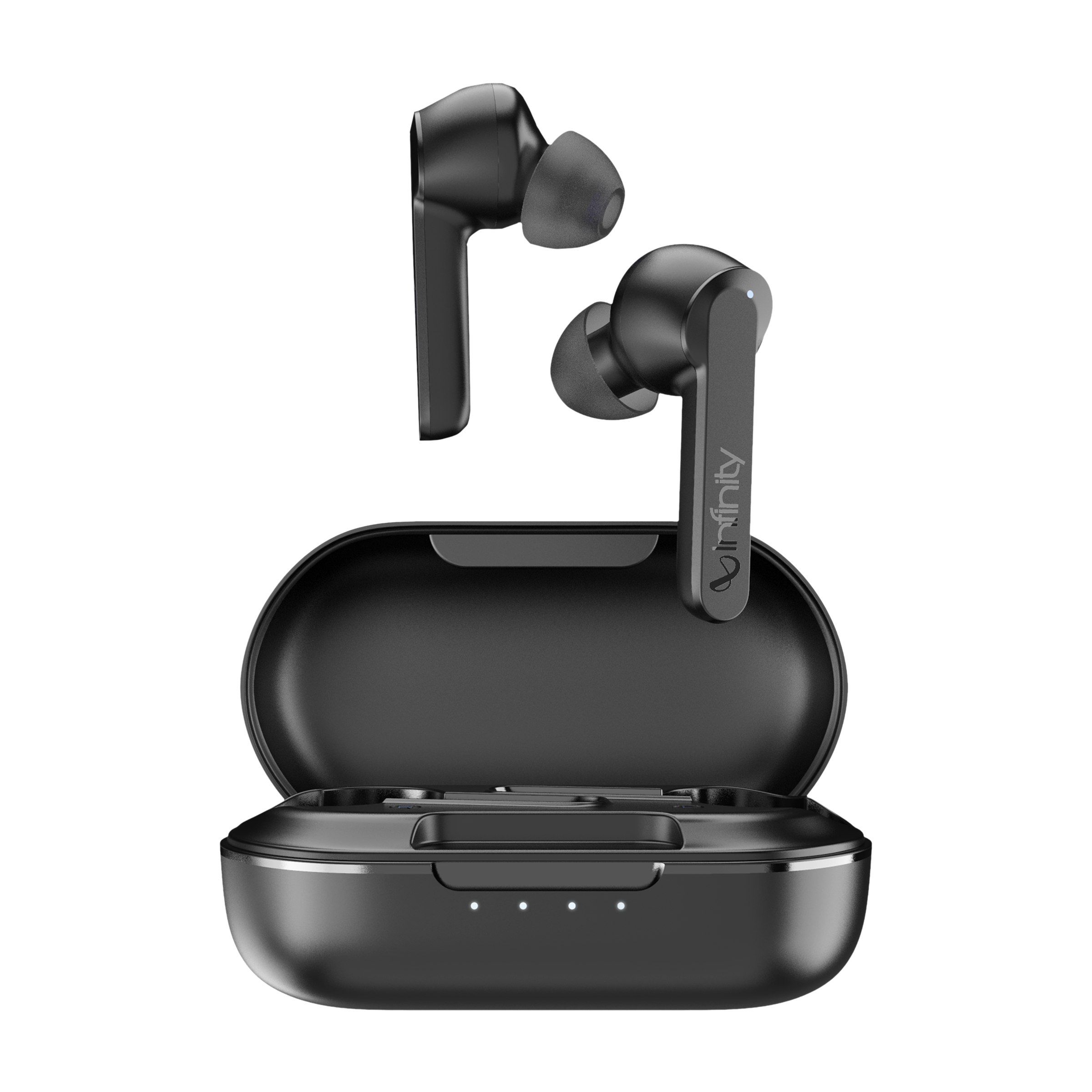 Infinity Swing 300 TWS Earbuds (Splashproof, Upto 20 Hours Playback, Black)_1