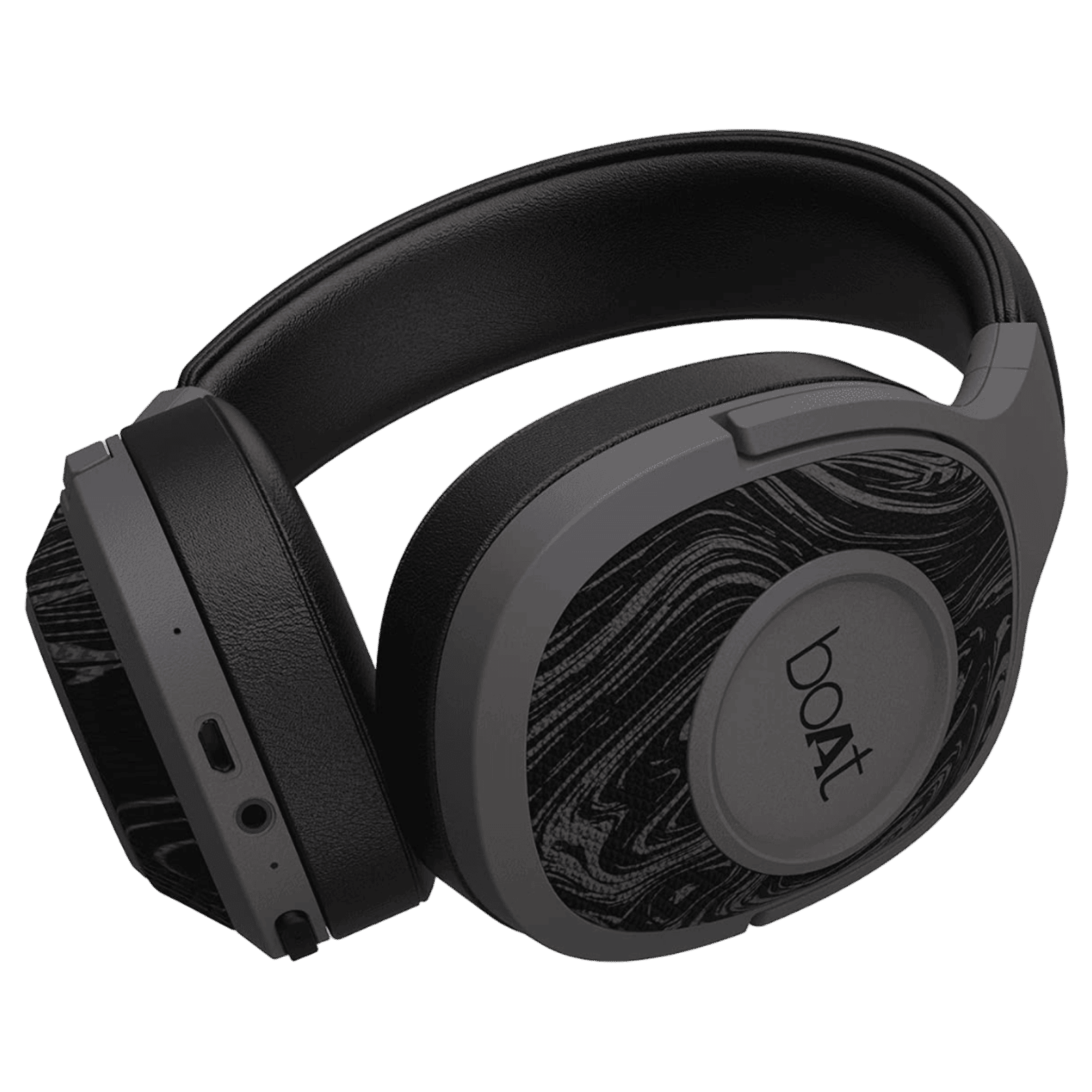 boAt Rockerz 550 Bluetooth Headphone without Mic (Dual Connectivity, Over Ear, Black)_1