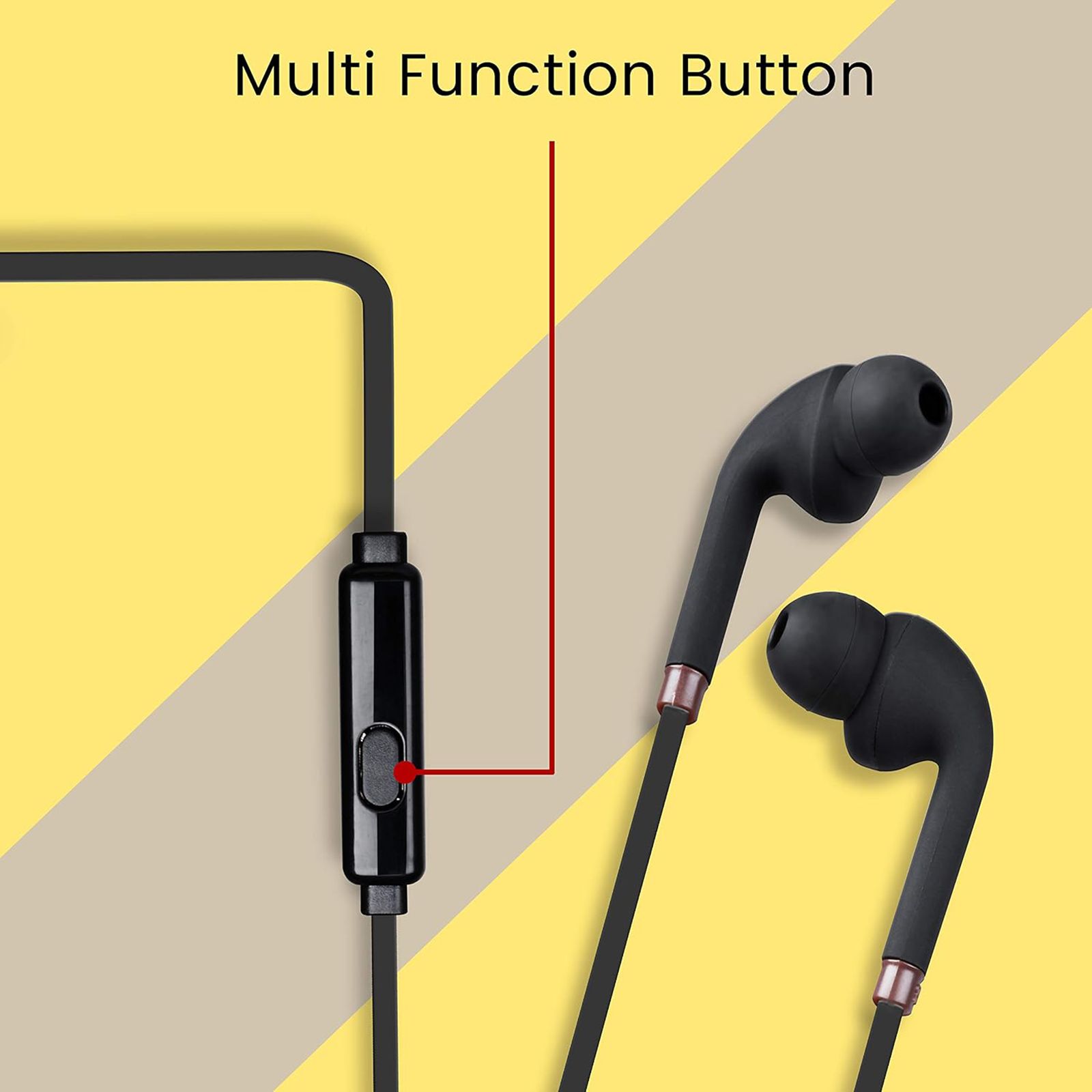 ZEBRONICS Corolla Wired Earphone with Mic (In Ear, Black) ZEBRONICS Corolla Wired Earphone with Mic (In Ear, Black)_8
