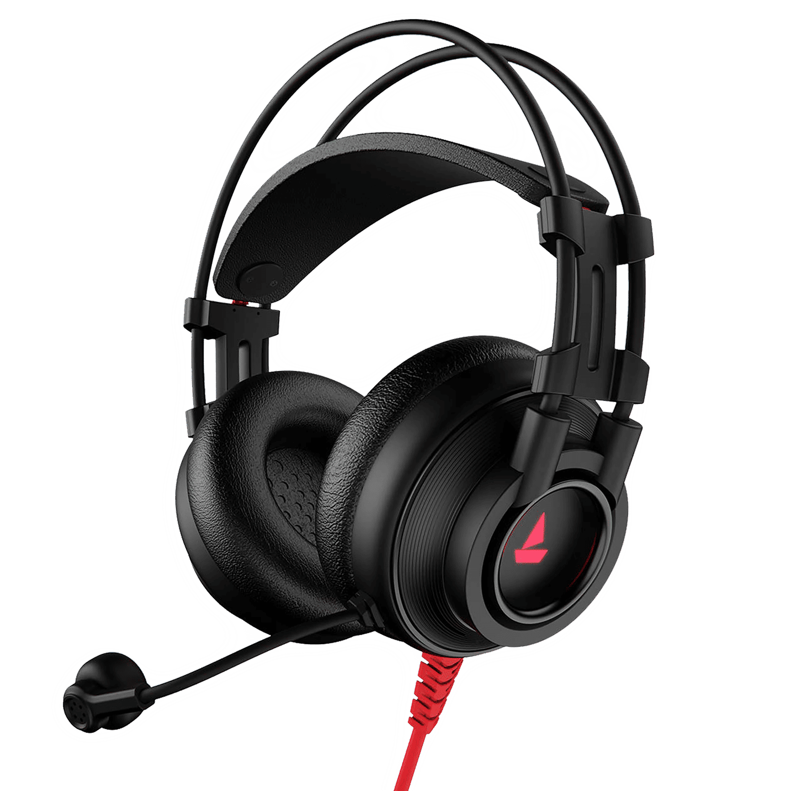 boAt Immortal 200 Wired Gaming Headset with Environmental Noise Cancellation (7.1 Channel, Over Ear, Active Black) boAt Immortal 200 Wired Gaming Headset with Environmental Noise Cancellation (7.1 Channel, Over Ear, Active Black)_1