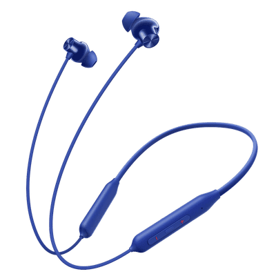 OnePlus Bullets Wireless Z2 5481107691 Neckband with AI Noise Cancellation (IP55 Water & Sweat Resistant, Upto 30 Hours Playback, Beam Blue)