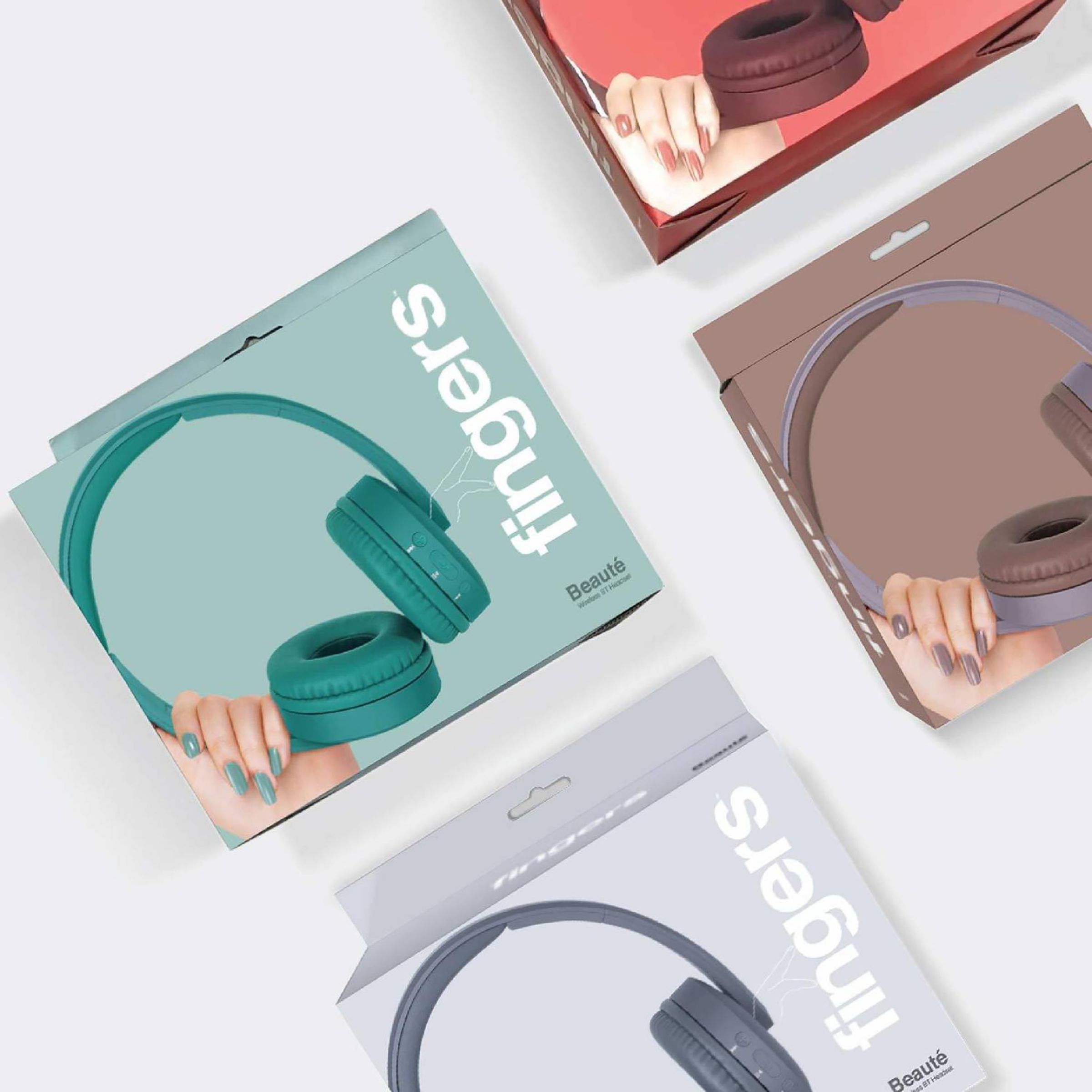 fingers Beaute Bluetooth Headphone with Mic (11 Hours Playback, On Ear, Mocha Maroon) fingers Beaute Bluetooth Headphone with Mic (11 Hours Playback, On Ear, Mocha Maroon)_8