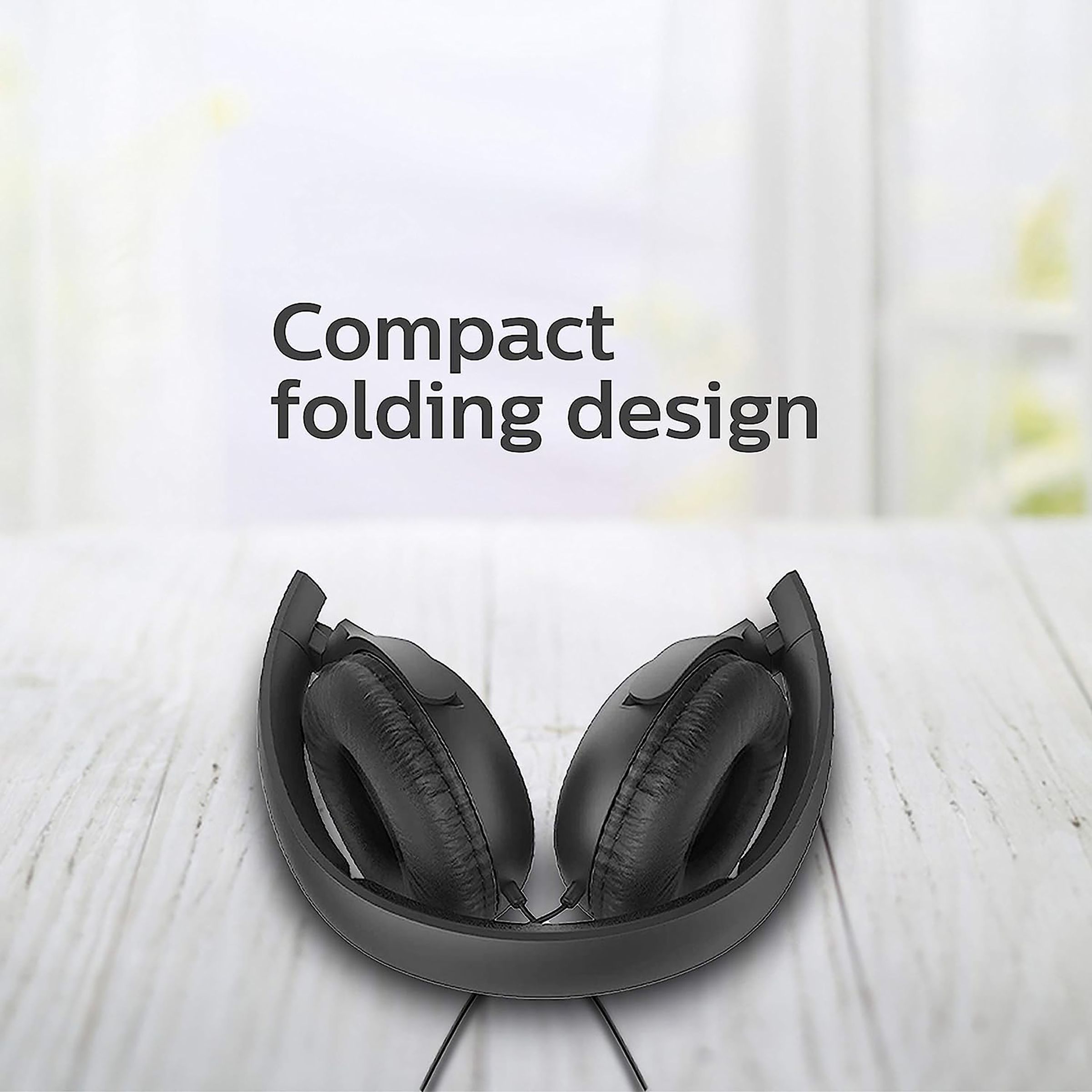 PHILIPS TAUH201BK Wired Headphone with Mic (On Ear, Black)_6