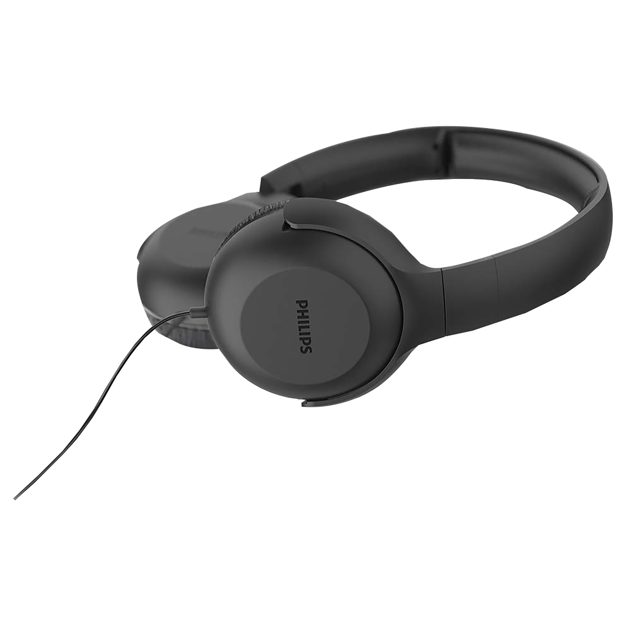 PHILIPS TAUH201BK Wired Headphone with Mic (On Ear, Black)_3