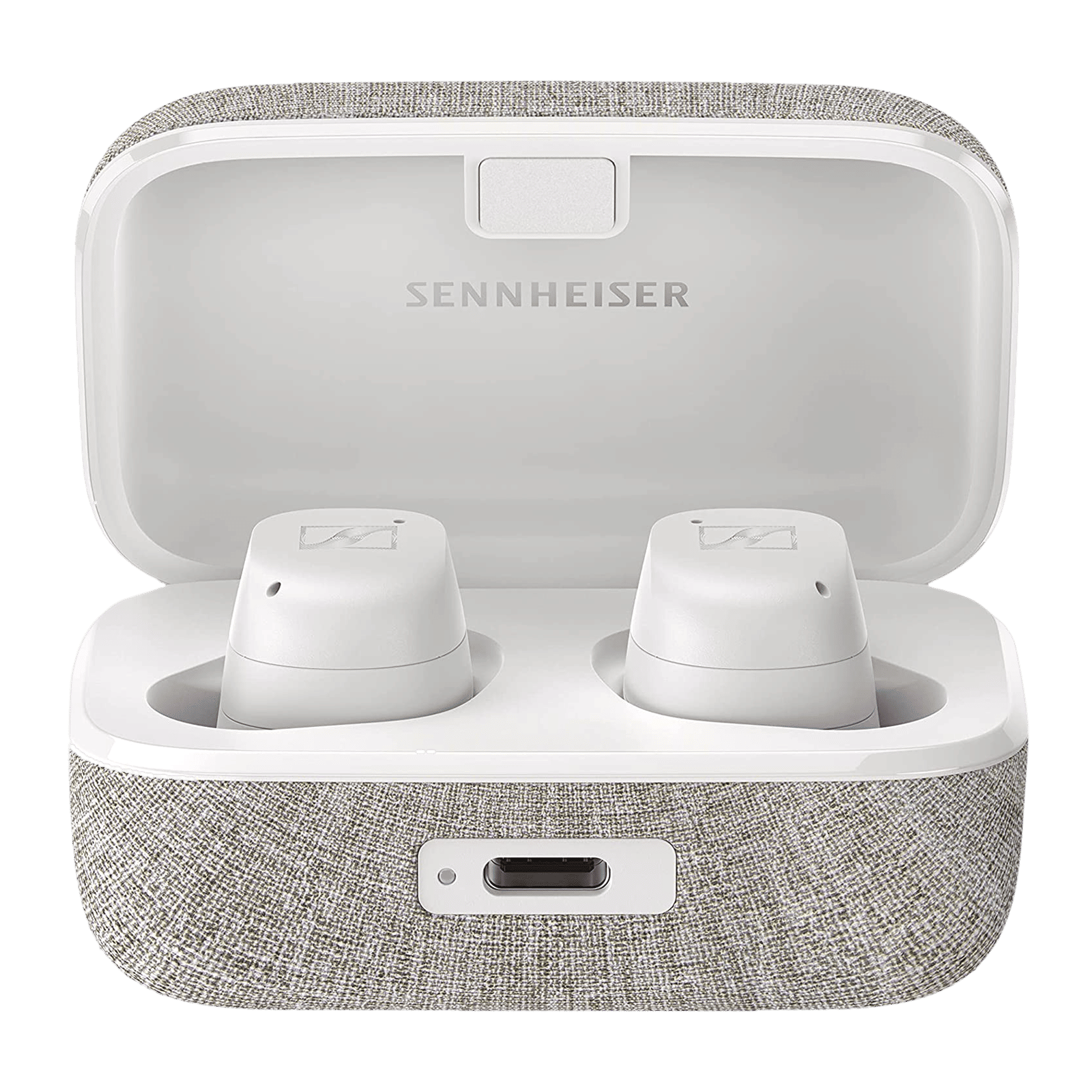SENNHEISER Momentum MTW3 TWS Earbuds with Adaptive Noise Cancellation (Splash Resistant, Upto 28 Hours Playback, White) SENNHEISER Momentum MTW3 TWS Earbuds with Adaptive Noise Cancellation (Splash Resistant, Upto 28 Hours Playback, White)_1