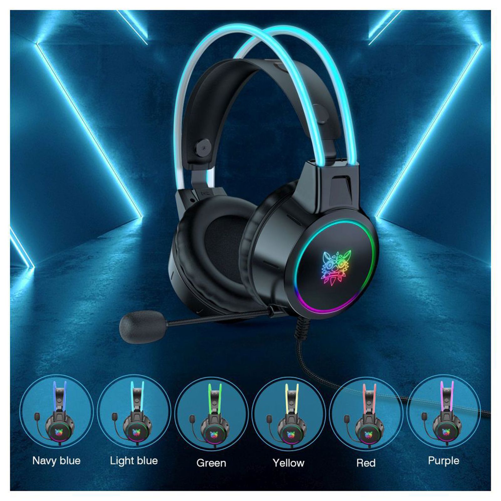 ONIKUMA X15 Pro Wired Gaming Headphone (Enhanced Bass, Over-Ear, Black)_10