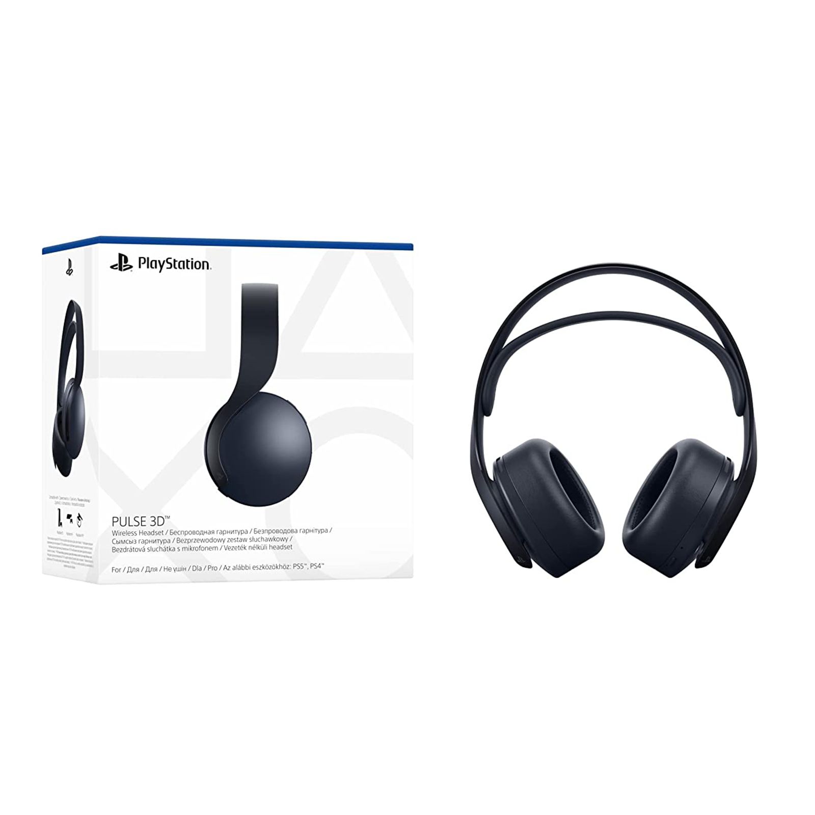 SONY PlayStation Pulse 3D CFI-ZWH1F06 Bluetooth Gaming Headphone with Noise Cancellation (Tempest 3D Audio, Over Ear, Black) SONY PlayStation Pulse 3D CFI-ZWH1F06 Bluetooth Gaming Headphone with Noise Cancellation (Tempest 3D Audio, Over Ear, Black)_4