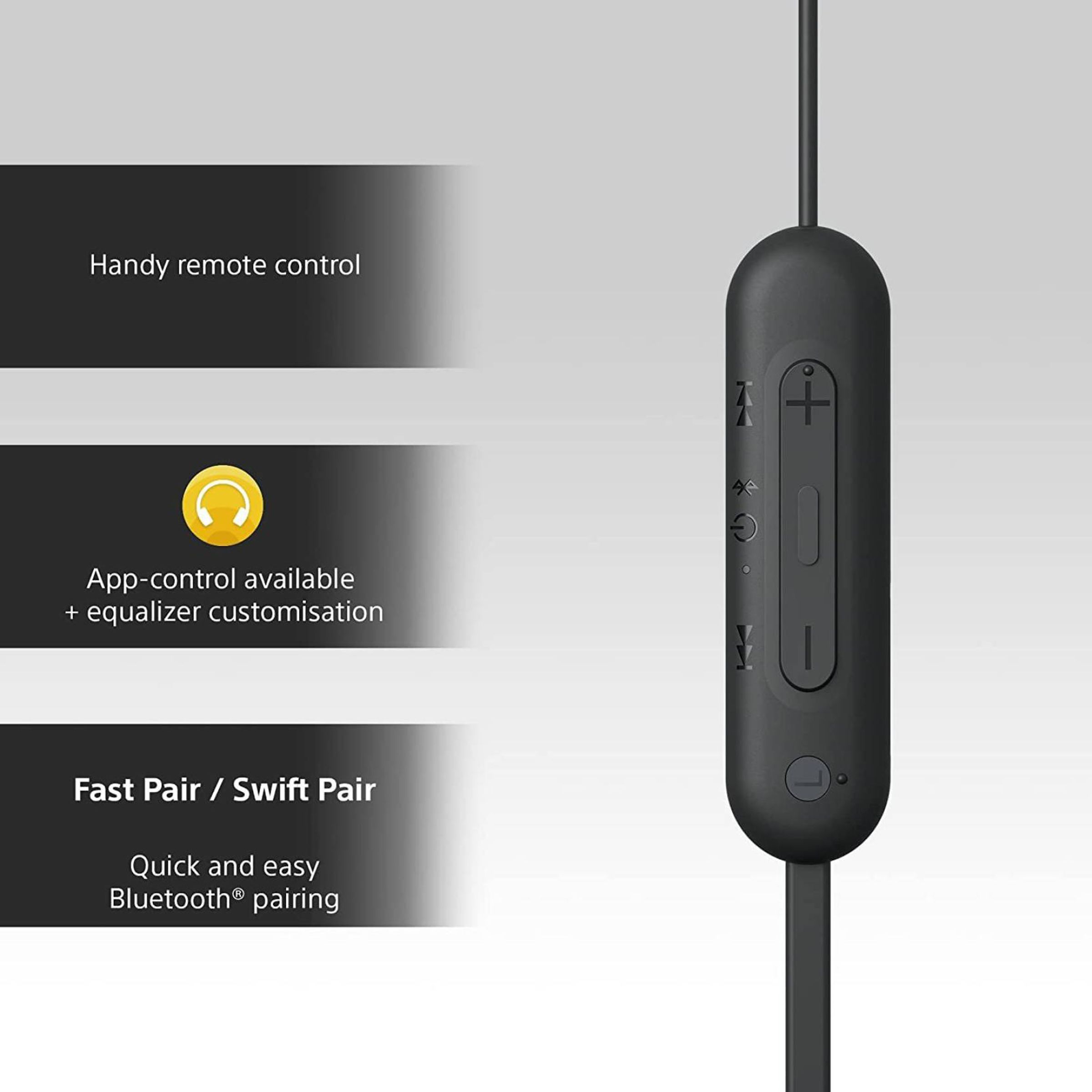 SONY WI-C100 Neckband (IPX4 Sweat & Splashproof, 25 Hours Playtime, Black)_8