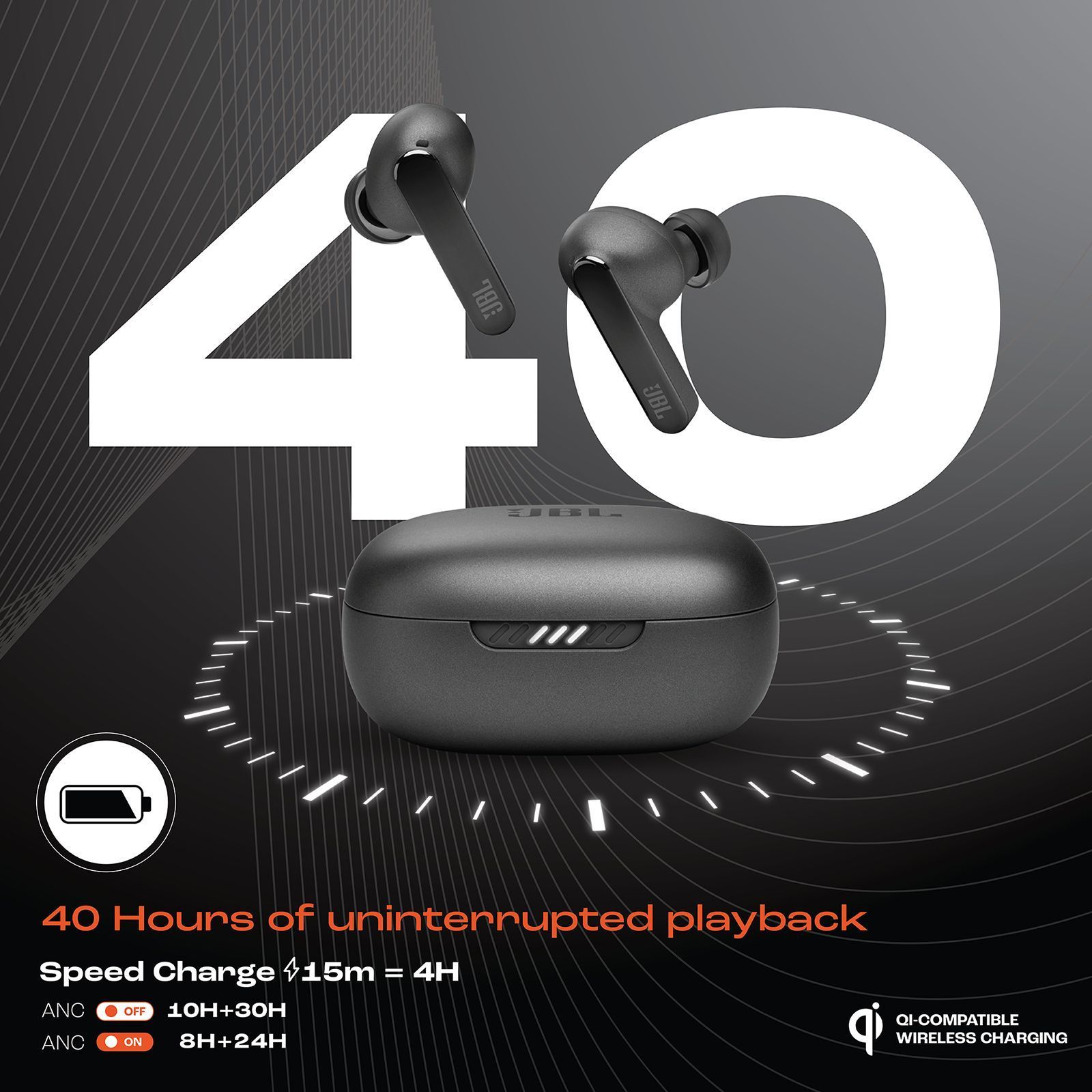 JBL Live Pro 2 TWS Earbuds with Adaptive Noise Cancellation (IPX5 Water Resistant, 40 Hours Playback, Black)_14