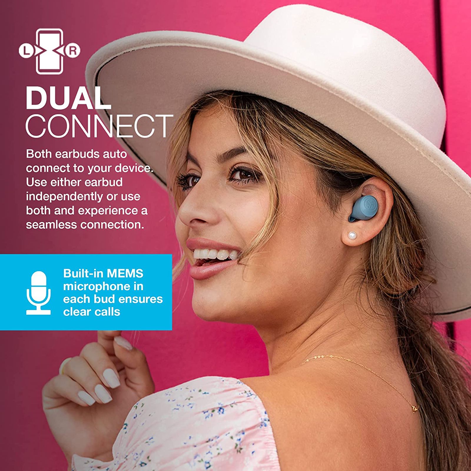 JLAB Go Air Pop IEUEBGAIRPOPRSLT12 TWS Earbuds (IPX4 Sweat & Water Resistant, 32 Hours Playback, Slate) JLAB Go Air Pop IEUEBGAIRPOPRSLT12 TWS Earbuds (IPX4 Sweat & Water Resistant, 32 Hours Playback, Slate)_9