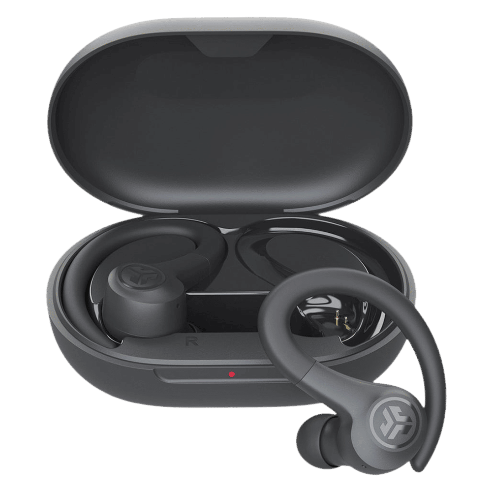 JLAB Go Air Sport IEUEBGAIRSPRTRBLK1 TWS Earbuds (IP55 Water & Sweat Resistant, 32 Hours Playback, Graphite)_16