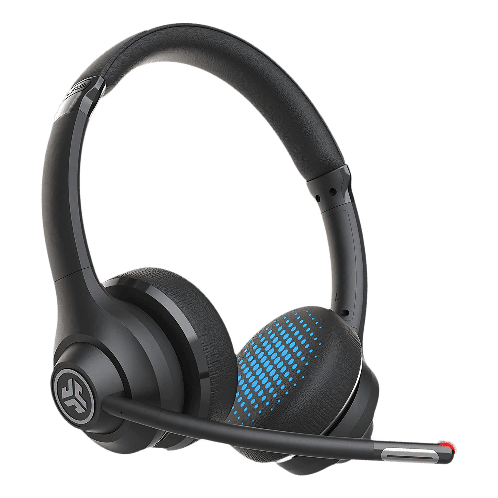JLAB Go Work IEUHBGOWORKRBLK4 Bluetooth Headphone with Mic (40mm Dynamic Driver, On Ear, Black) JLAB Go Work IEUHBGOWORKRBLK4 Bluetooth Headphone with Mic (40mm Dynamic Driver, On Ear, Black)_1