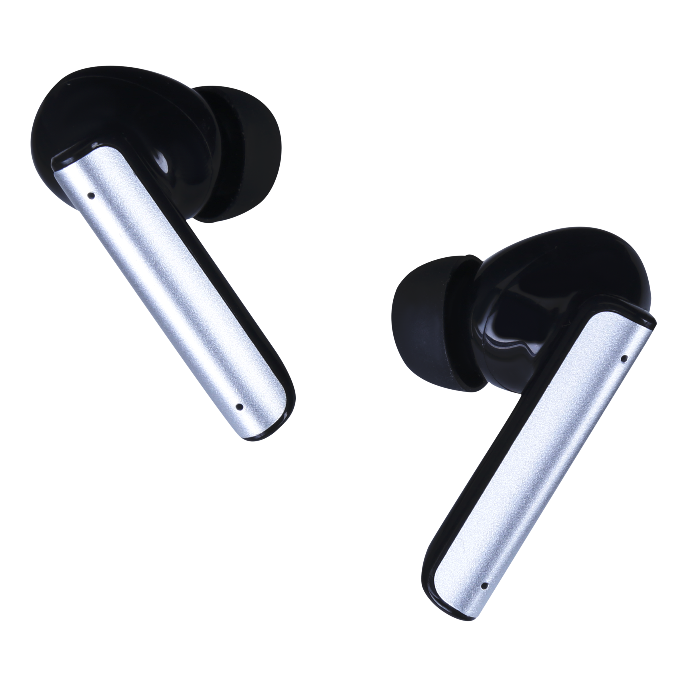 Croma TWS Earbuds with Active Noise Cancellation (IPX5 Water Resistant, Fast Charging Support, Black and Grey) Croma TWS Earbuds with Active Noise Cancellation (IPX5 Water Resistant, Fast Charging Support, Black and Grey)_4