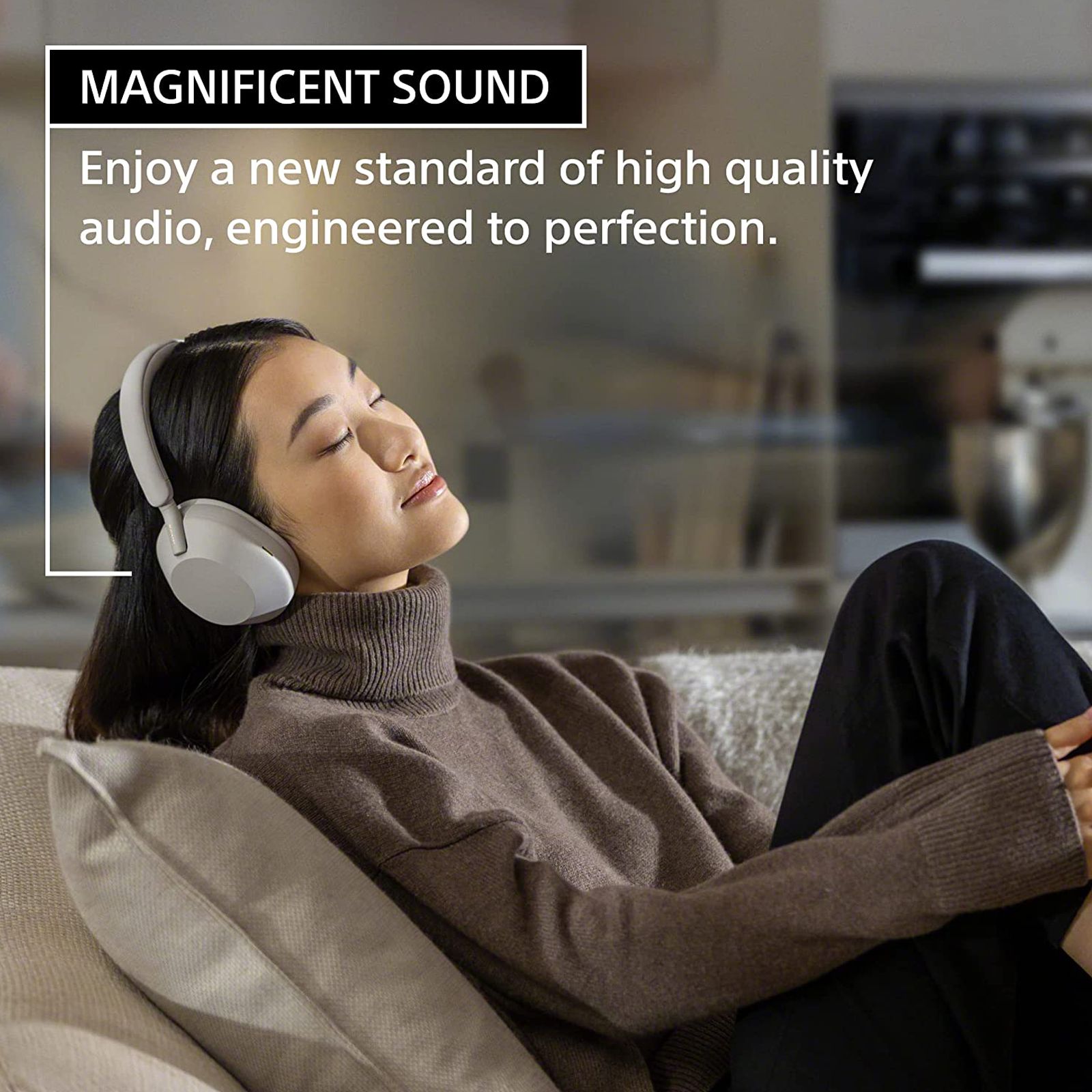 SONY WH-1000XM5 Bluetooth Headphone with Mic (Auto Noise Cancelling Optimizer, Over Ear, Silver) SONY WH-1000XM5 Bluetooth Headphone with Mic (Auto Noise Cancelling Optimizer, Over Ear, Silver)_4