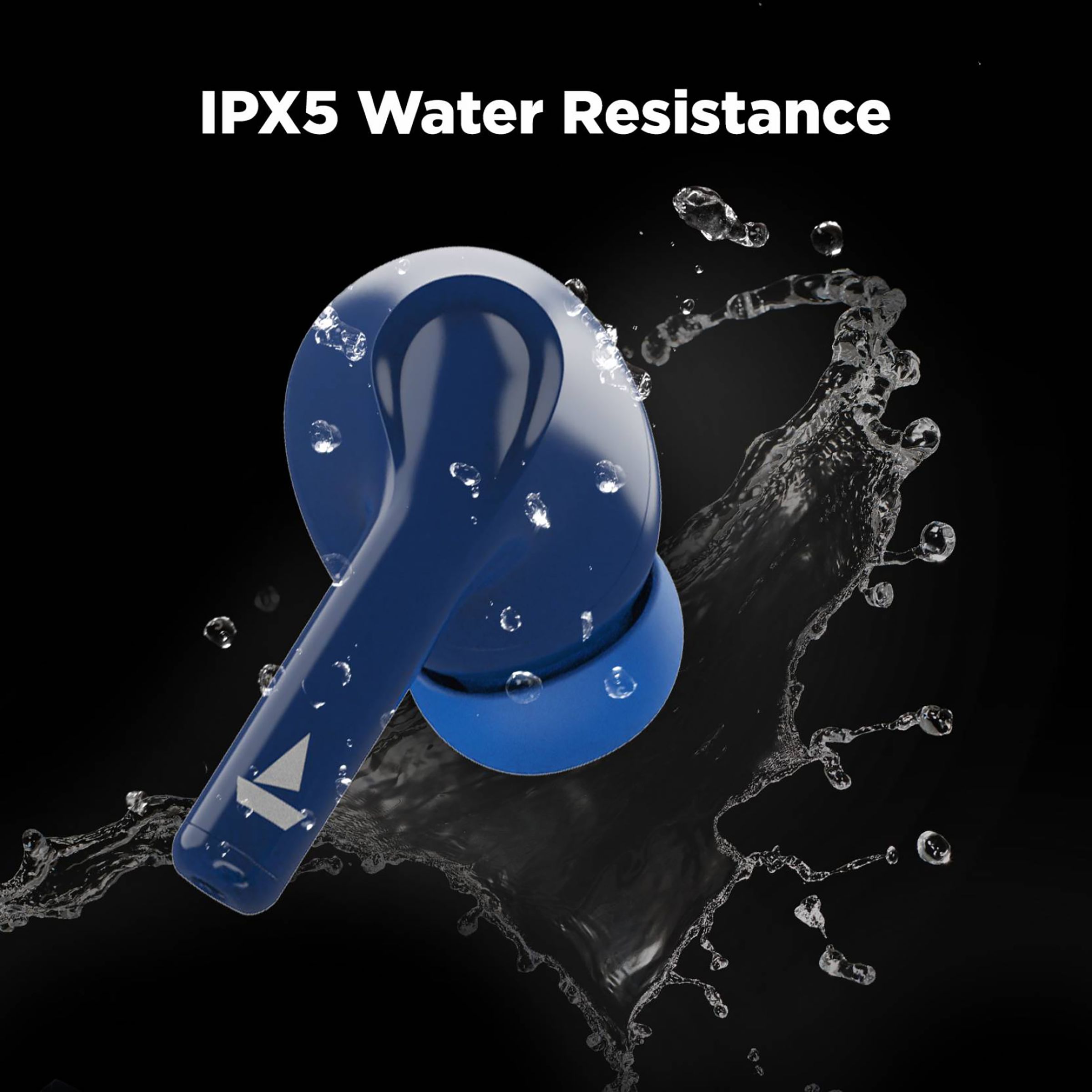 boAt Airdopes 163 TWS Earbuds (IPX5 Water Resistant, IWP Technology, Bold Blue)_6