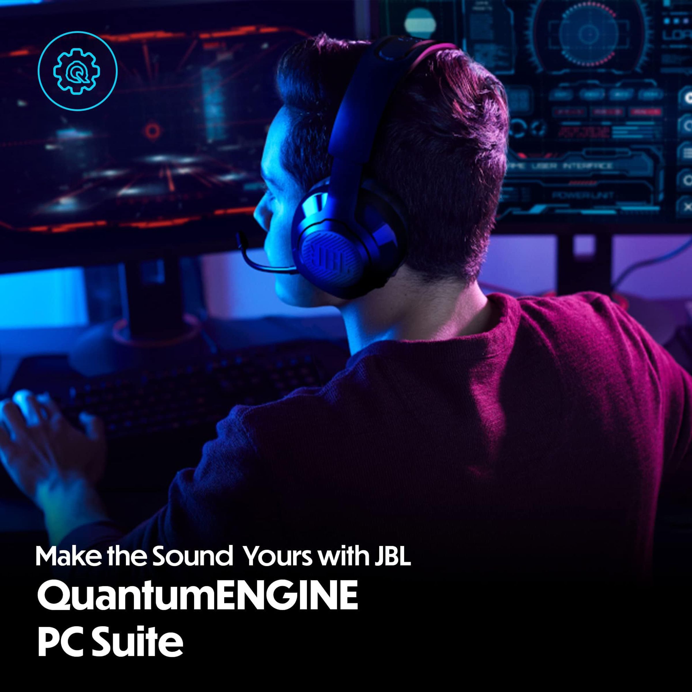 JBL Quantum 350 JBLQ350WLBLK Gaming Headphone (QuantumSOUND, Over-Ear, Black) JBL Quantum 350 JBLQ350WLBLK Gaming Headphone (QuantumSOUND, Over-Ear, Black)_9
