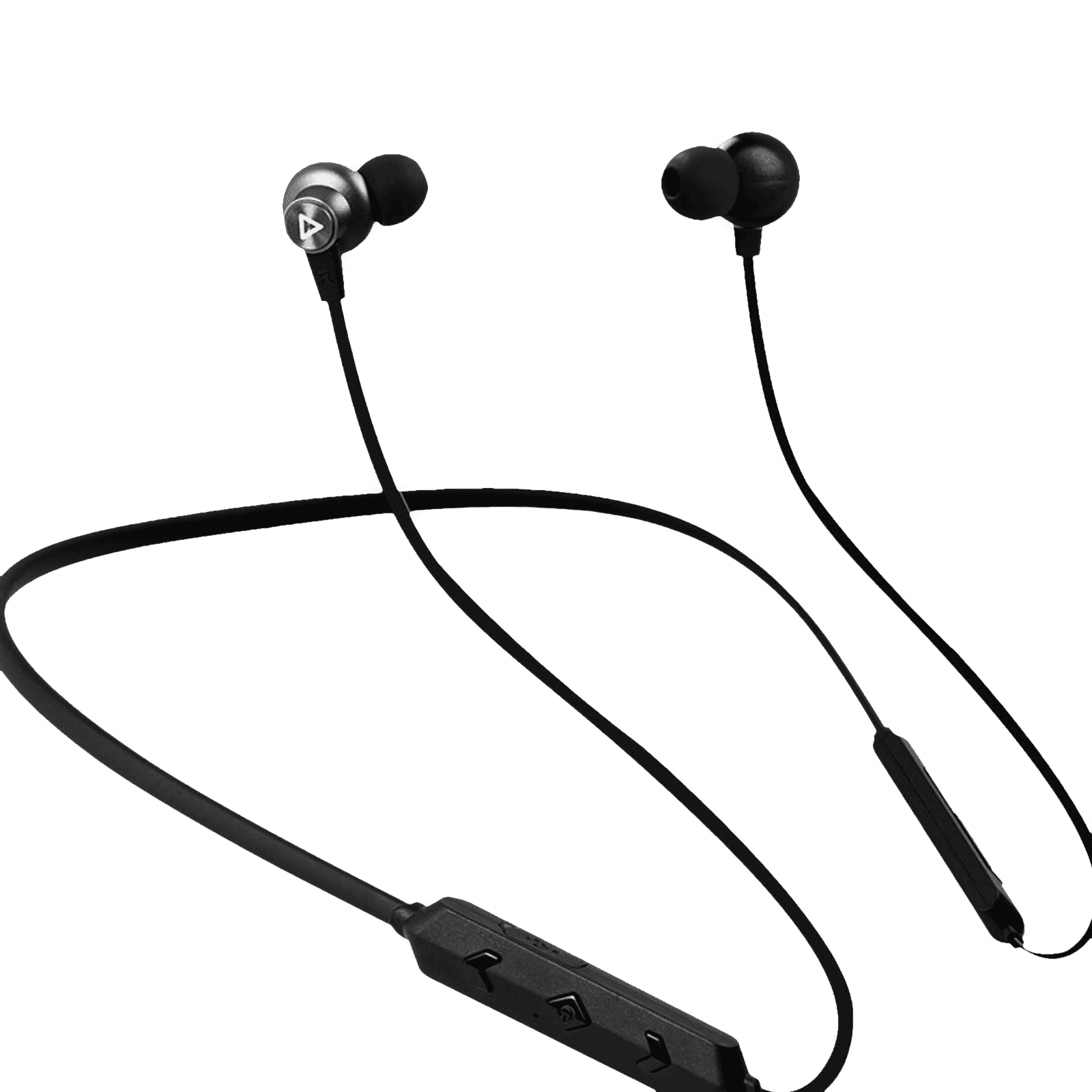 Hungama HiLife Jump 101 Neckband with Noise Isolation (IPX4 Sweat Resistant, Upto 12 Hours Playback, Black) Hungama HiLife Jump 101 Neckband with Noise Isolation (IPX4 Sweat Resistant, Upto 12 Hours Playback, Black)_1