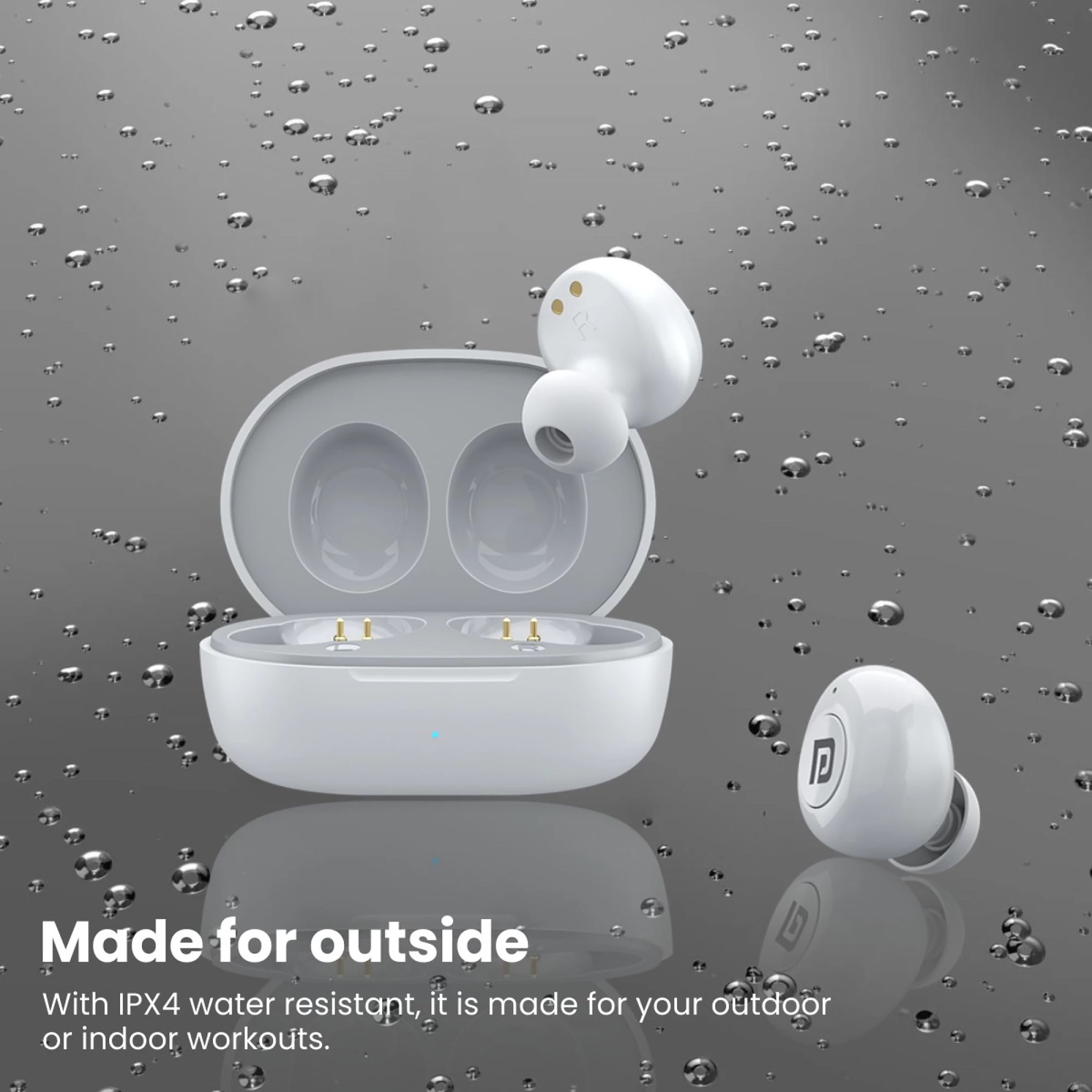 PORTRONICS Harmonics Twins S3 POR 1651 TWS Earbuds (IPX4 Water Resistant, Up to 20 Hours Playtime, White)_7