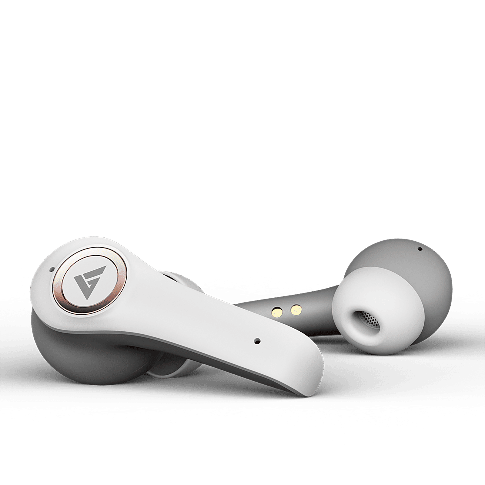 GOBOULT AirBass X50 TWS Earbuds with Environmental Noise Cancellation (IPX5 Sweat Resistant, Upto 40 Hours Playback, White)_10