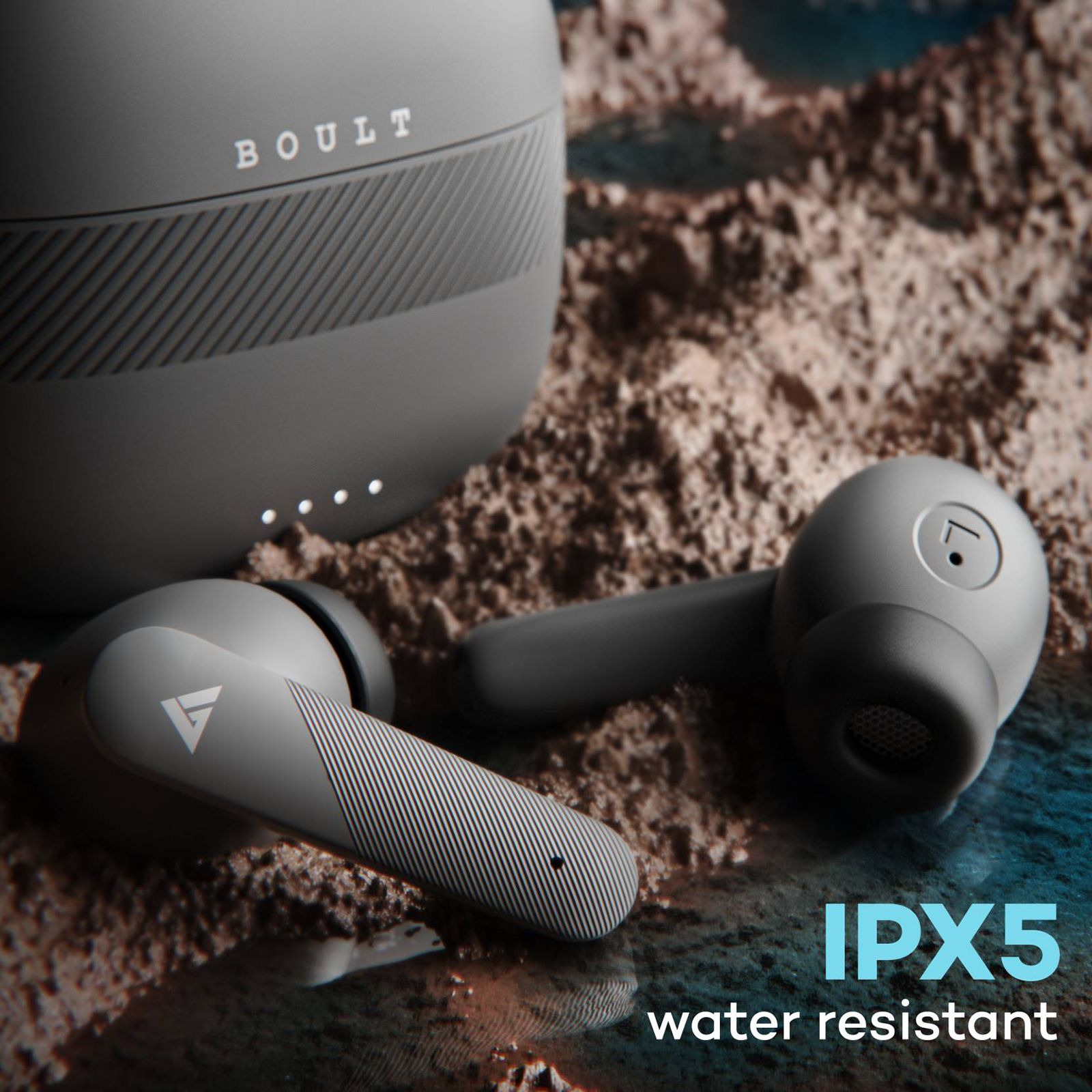 GOBOULT Airbass Z35 TWS Earbuds with Environmental Noise Cancellation (IPX5 Water Resistant, 32Hrs Total Playback Time, Graphite Black)_9
