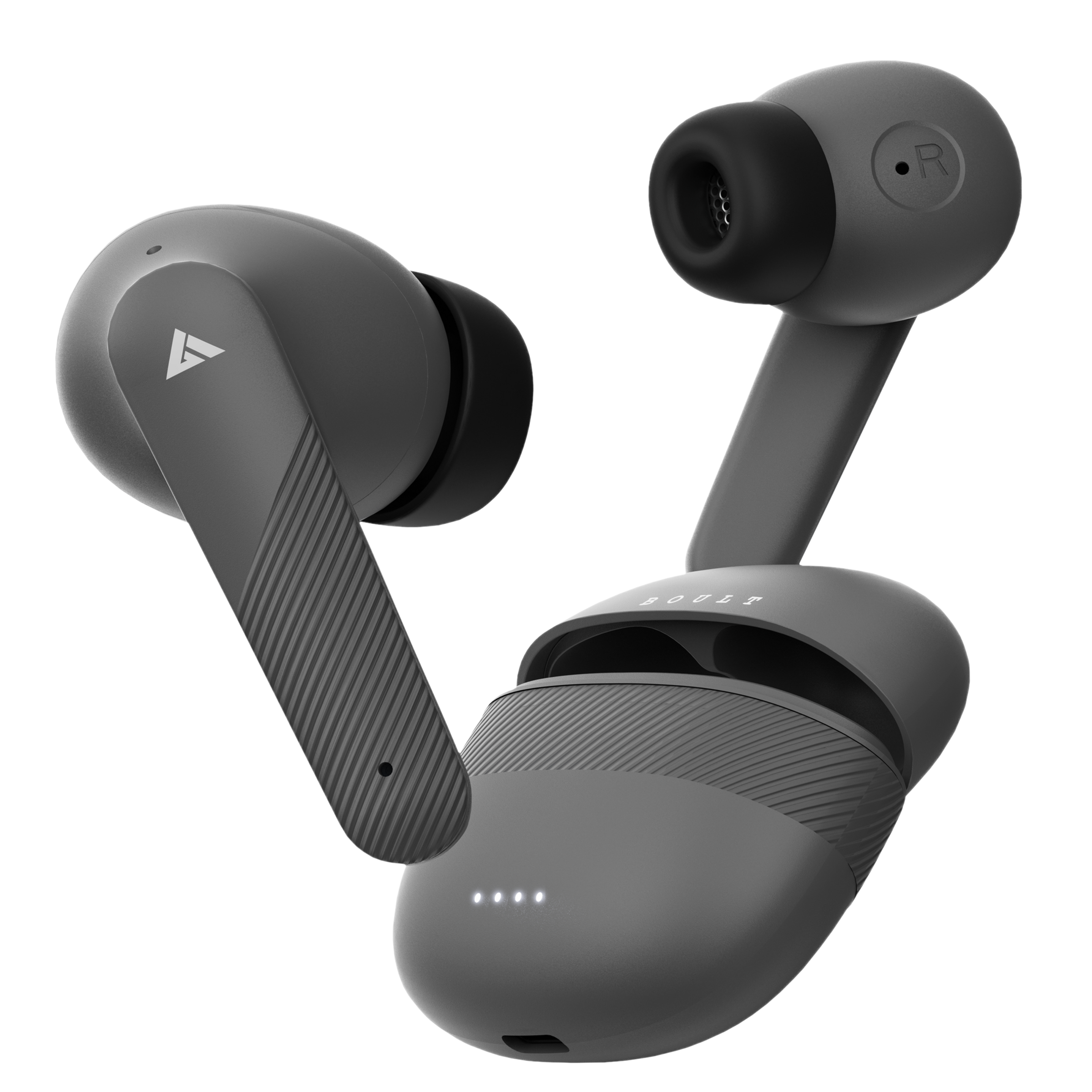 GOBOULT Airbass Z35 TWS Earbuds with Environmental Noise Cancellation (IPX5 Water Resistant, 32Hrs Total Playback Time, Graphite Black)_5