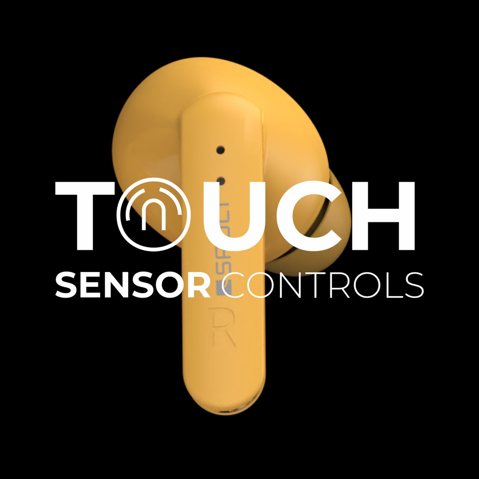 SAULT Airplugs 2x TWS Earbuds with Noise Isolation (IP57 Water Resistant, Touch Sensor, Yellow) SAULT Airplugs 2x TWS Earbuds with Noise Isolation (IP57 Water Resistant, Touch Sensor, Yellow)_9