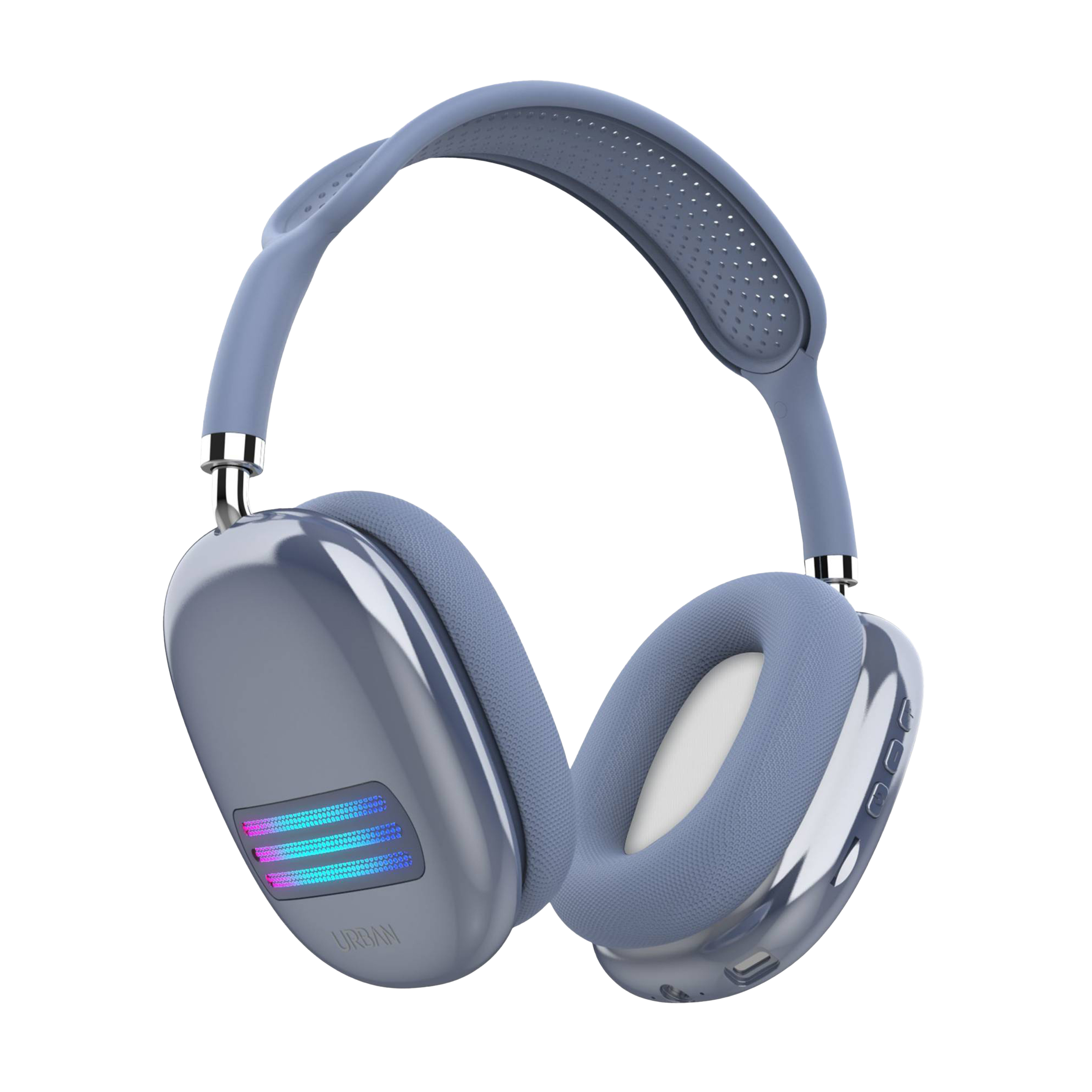 in base Urban HX 10 IB-2379 Bluetooth Headphone with Mic (FM Radio Support, Over Ear, Blue)_5